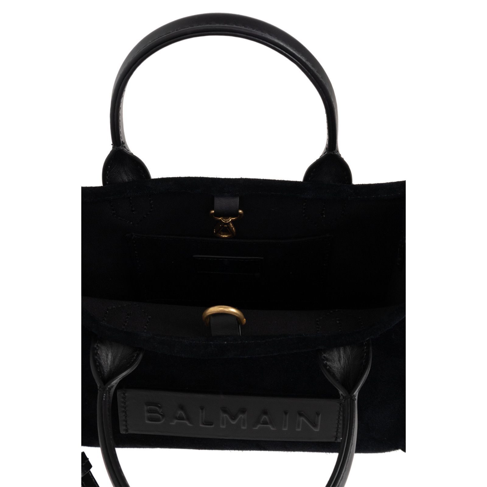 Balmain BALMAIN Small B-Army Black Tote Bag New Size ONE SIZE - 4 Thumbnail