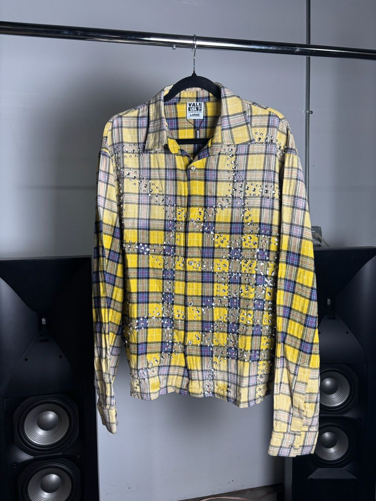Vale Vale Forever Lemonhead Flannel 'Yellow/Blue' Size US L / EU 52-54 / 3 - 1 Thumbnail