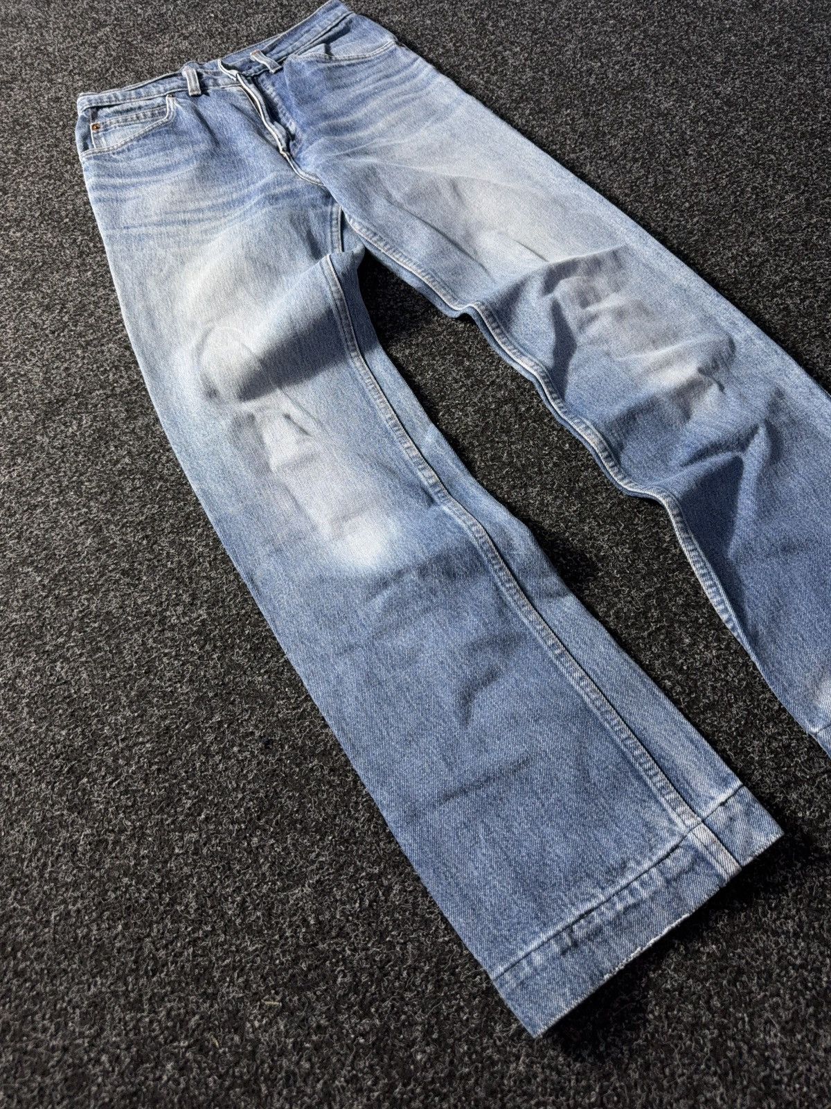 Levi's × Levi's Vintage Clothing × Vintage Ultra Rare Levi’s 501 Orange Tab Vintage 80s-90s Grail Denim Size US 31 - 2 Thumbnail