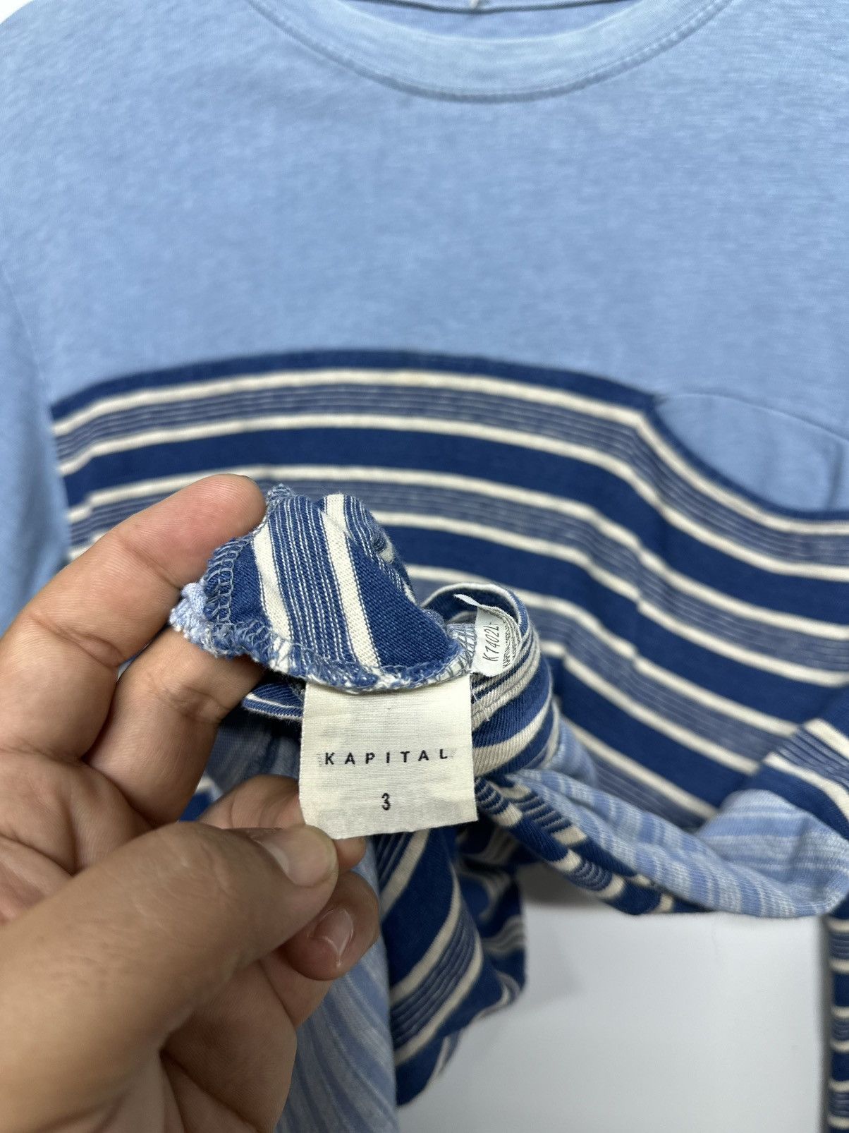 Kapital Vintage single pocket Kapital Longsleeve shirt Size US S / EU 44-46 / 1 - 6 Thumbnail