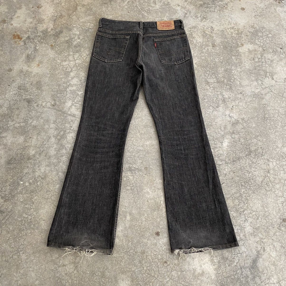 Levi's Size 30x31 Vintage Early 2000’s Levis 517 Black Flared Jeans Size US 30 / EU 46 - 11 Thumbnail