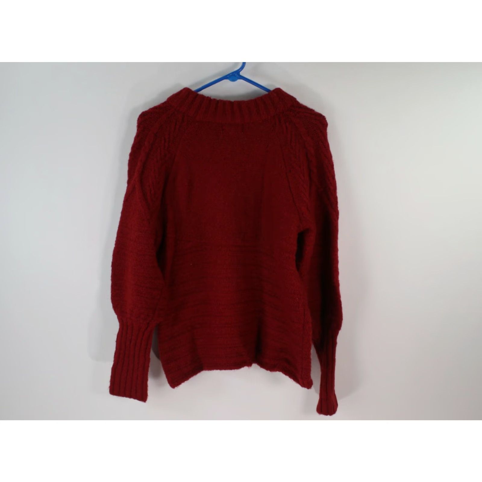 Vintage Universal Thread Sweater Womens Long Sleeves Red Pullover Warm Size S NWT Size S / US 4 / IT 40 - 2 Thumbnail