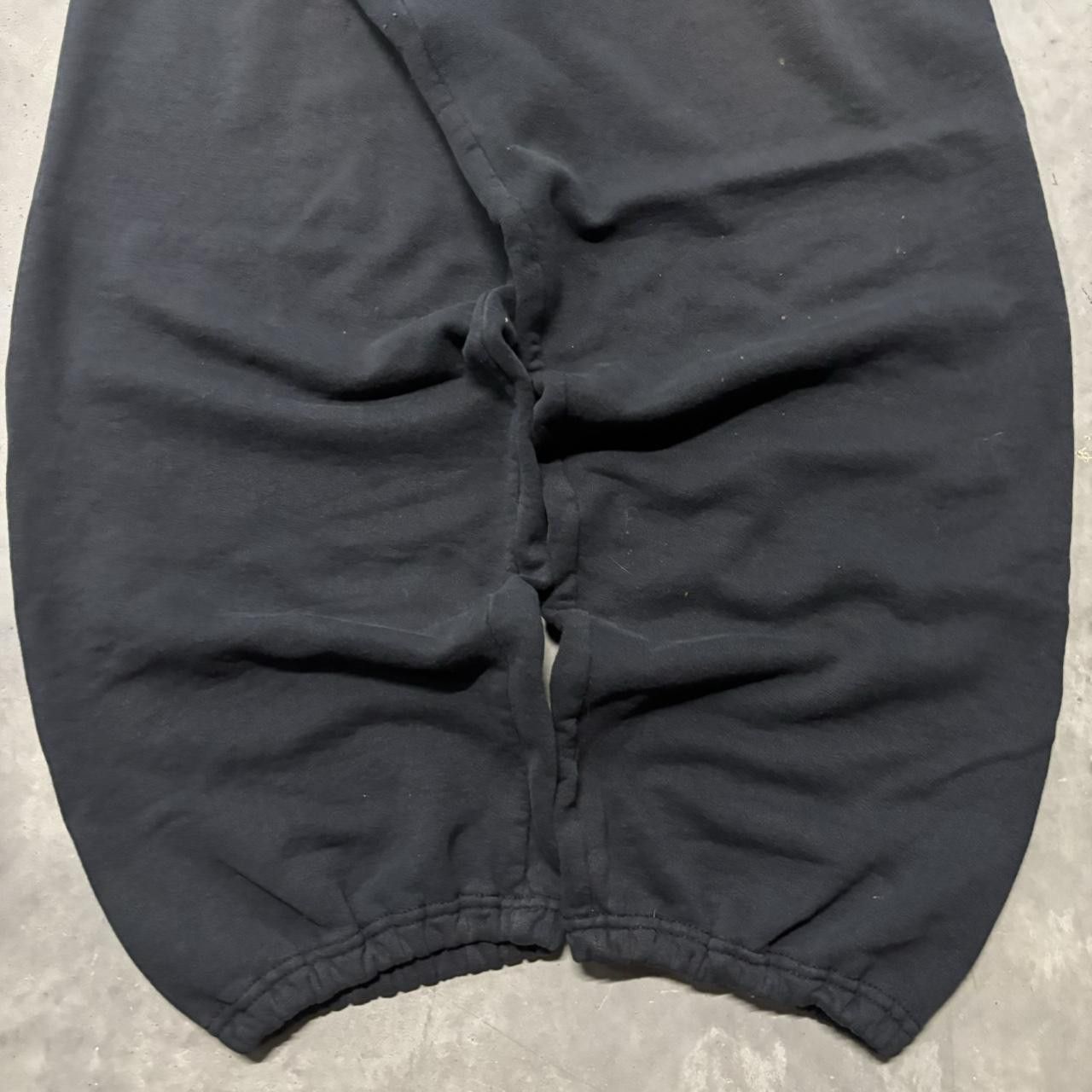 Japanese Brand × Vintage Crazy Vintage Y2K/2000s Black Skater Essential Sweatpants! Size US 34 / EU 50 - 5 Thumbnail