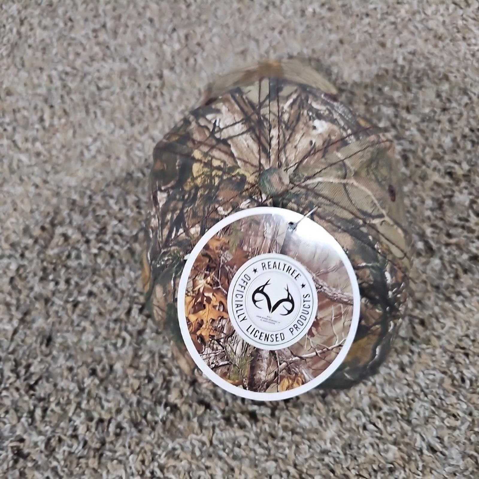 Realtree Real Tree Flottweg Camo Strapback Hat Size ONE SIZE - 3 Thumbnail
