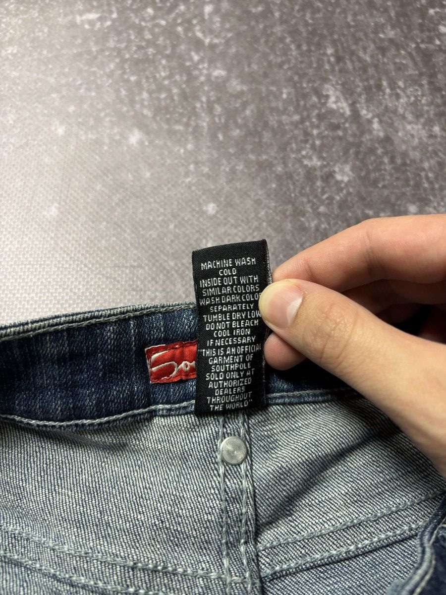 Japanese Brand CRAZY FLARED SOUTH POLE VINTAGE JEANS y2k if six was nine Size US 28 / EU 44 - 6 Thumbnail