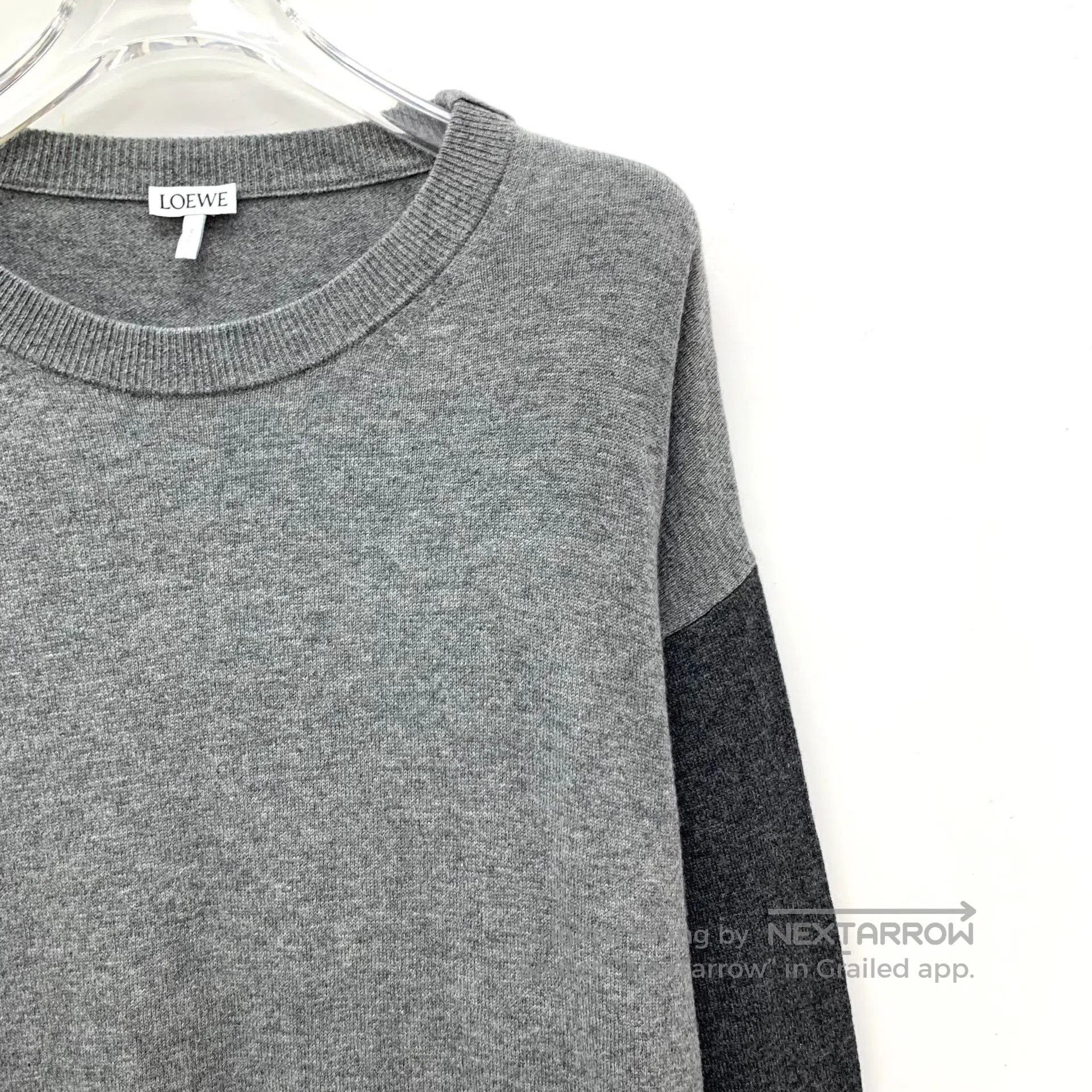 Loewe Loewe Colorblock Logo Wool Crewneck Sweater. Size US L / EU 52-54 / 3 - 3 Thumbnail