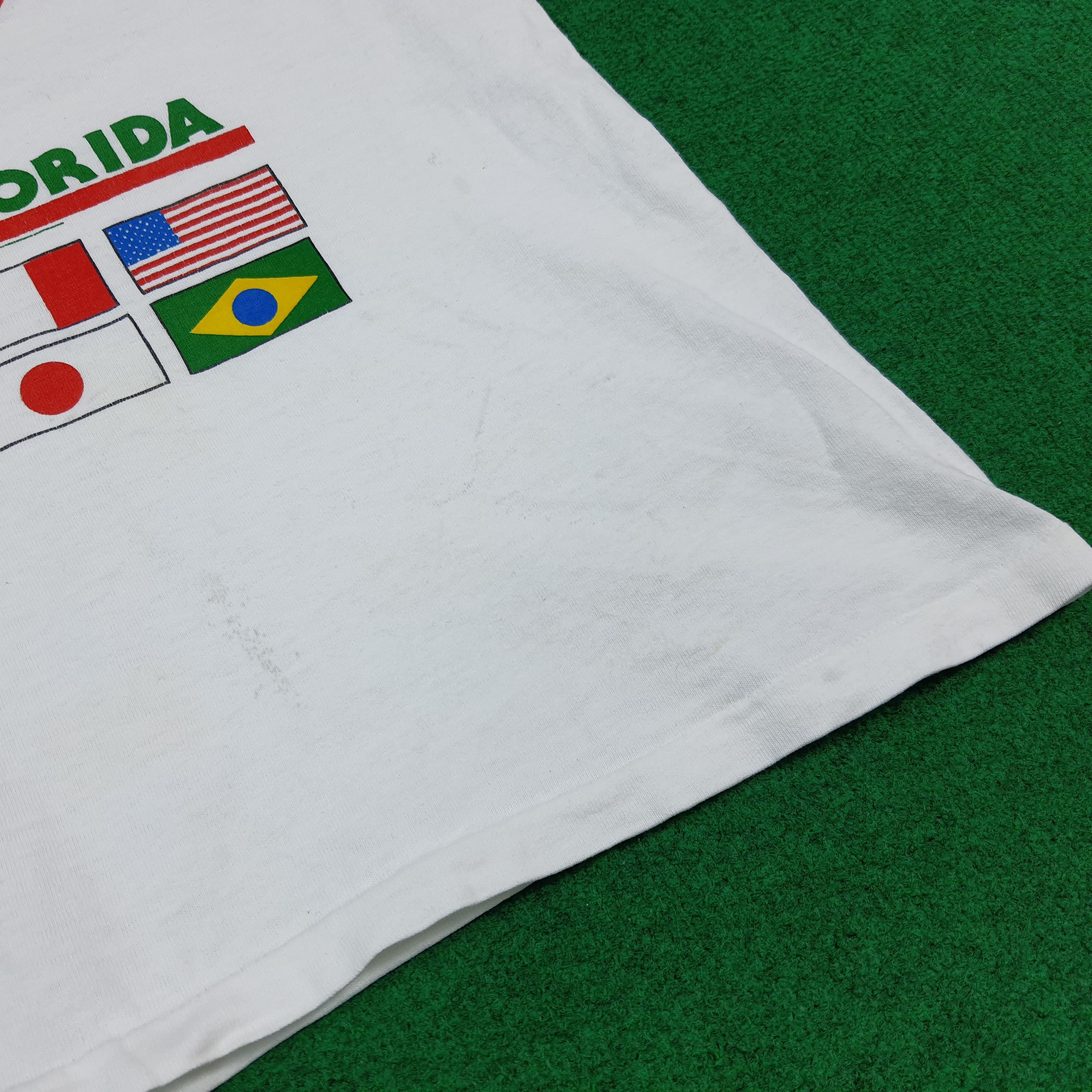 Vintage Vintage 90s World Soccer Orland Tournament Tshirt C299N43 Size US L / EU 52-54 / 3 - 9 Thumbnail