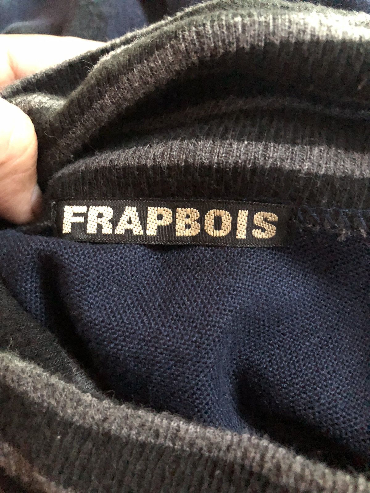 Frapbois × Issey Miyake Frapbois polka dot turtle neck sweatshirt Size US L / EU 52-54 / 3 - 3 Thumbnail