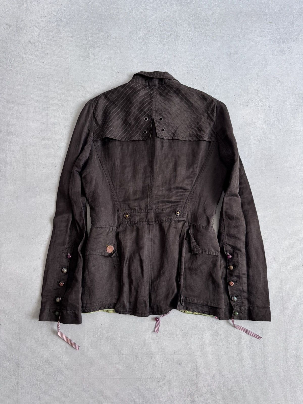 Hugo Boss Vintage Hugo Boss 00s Japan Style Archive Women’s Trench Size S / US 4 / IT 40 - 12 Thumbnail
