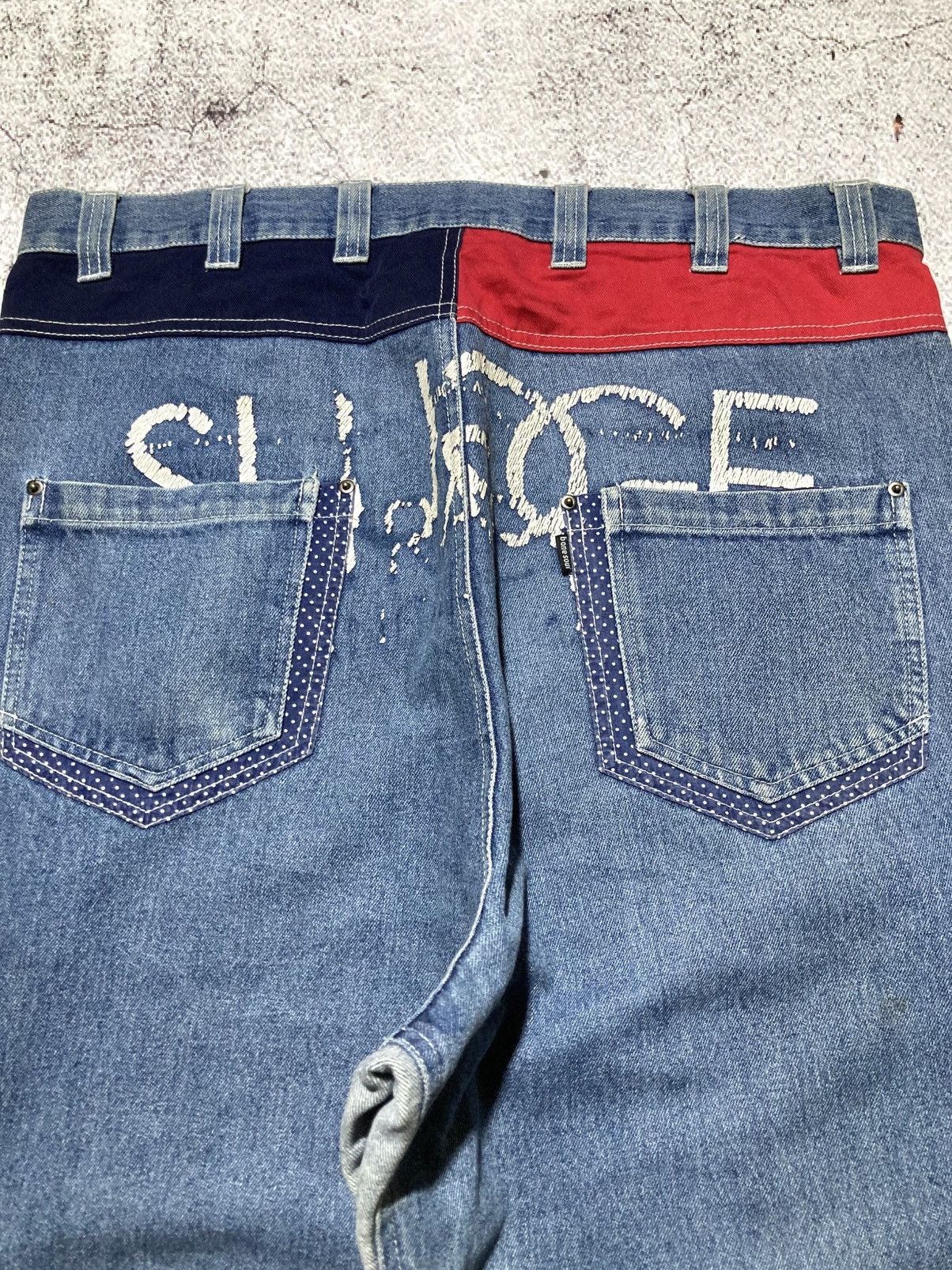 Japanese Brand 2000s B One Soul Japanese Double Waist Carrot Jeans Pant Lgb Size US 37 - 16 Thumbnail