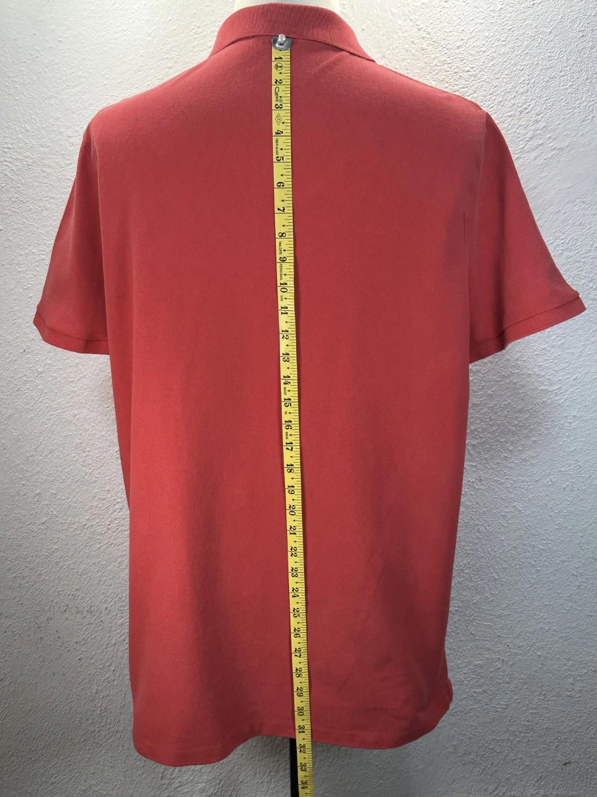 Polo Ralph Lauren Polo Ralph Lauren Men's XL Red Classic Fit Polo Shirt Size US XL / EU 56 / 4 - 5 Thumbnail
