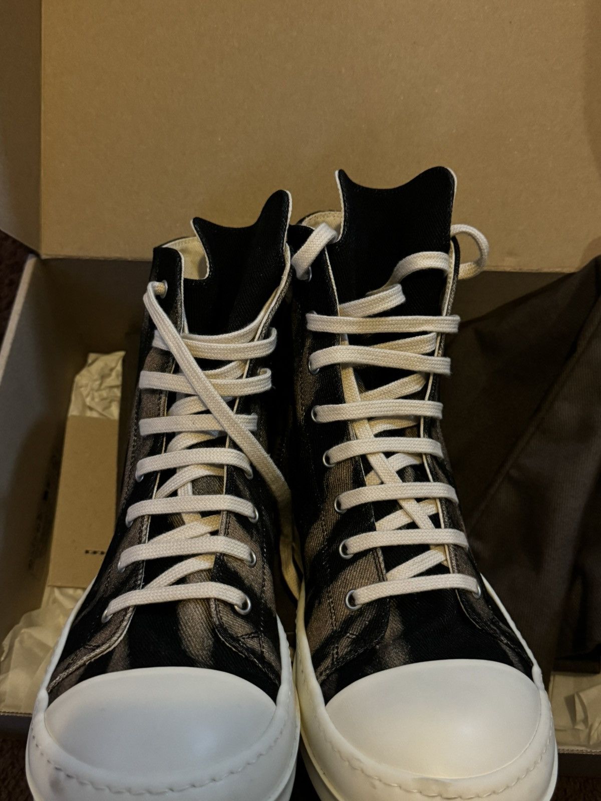 Rick Owens rick owens terra high sneakers Size US 8 / EU 41 - 3 Thumbnail