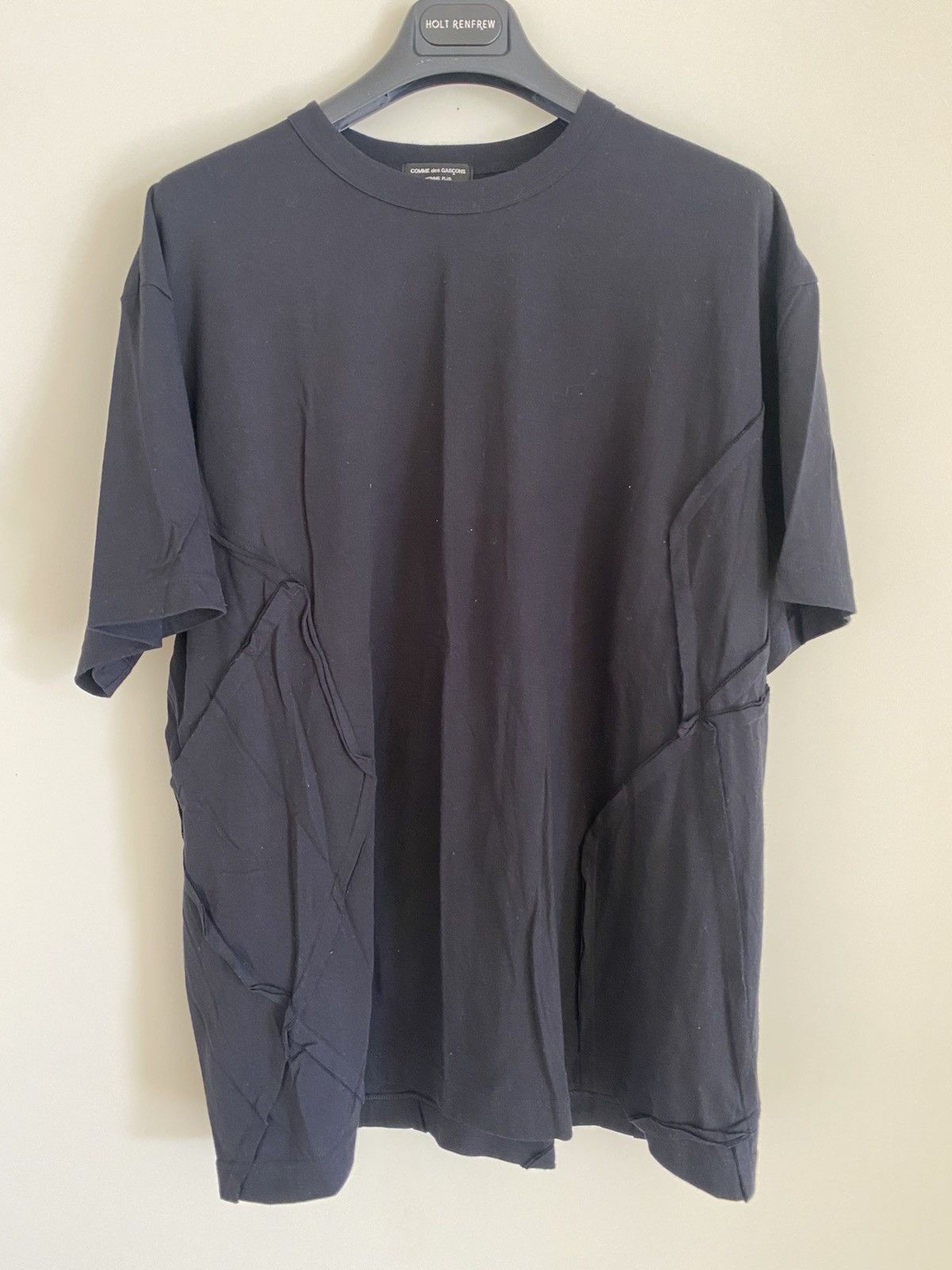 Comme des Garcons Homme Plus CDGH+ Panelled Detailed T-shirt Size US M / EU 48-50 / 2 - 1 Thumbnail