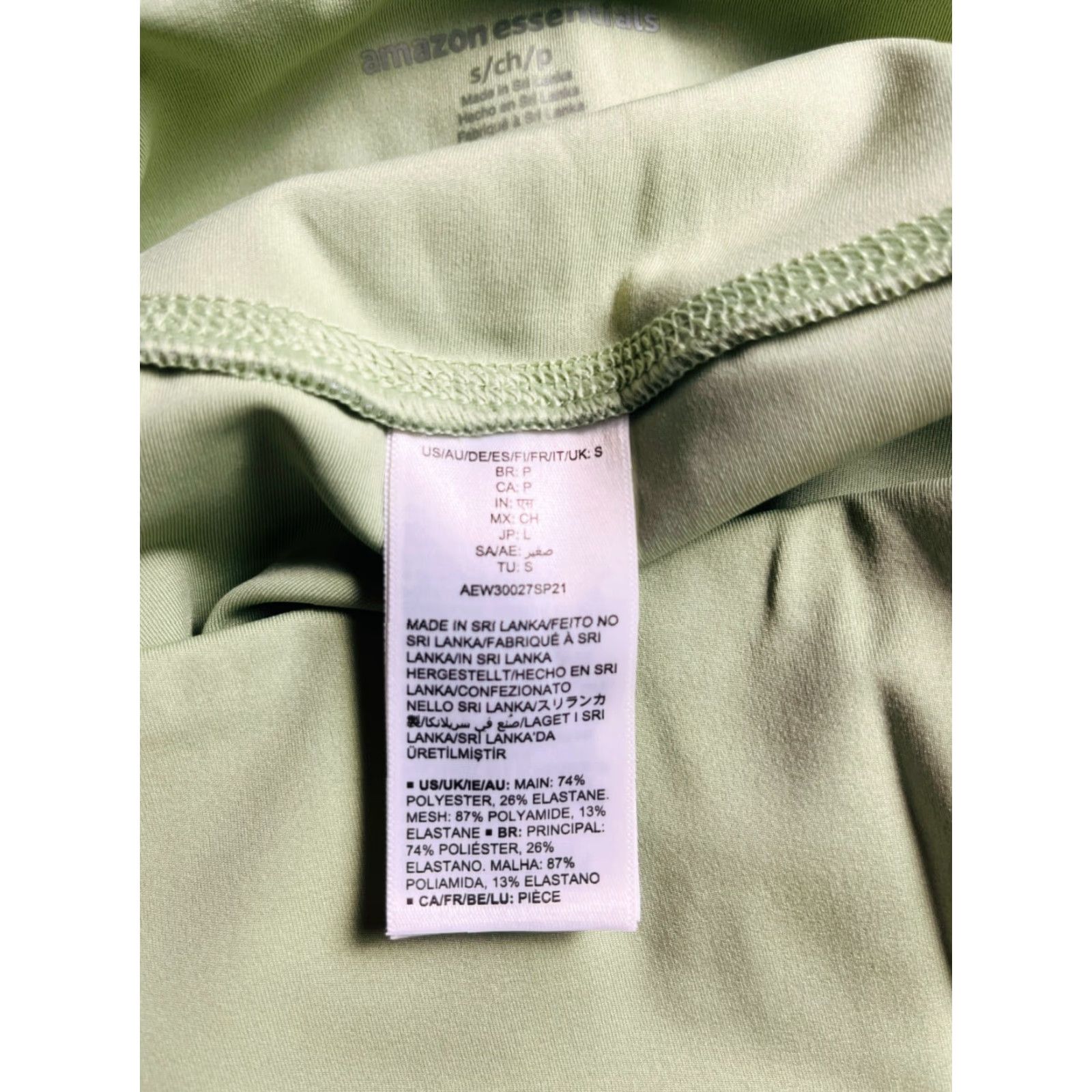 Vintage Amazon Leggings Women's Size Small Green Activewear NWT Size 28" / US 6 / IT 42 - 7 Thumbnail