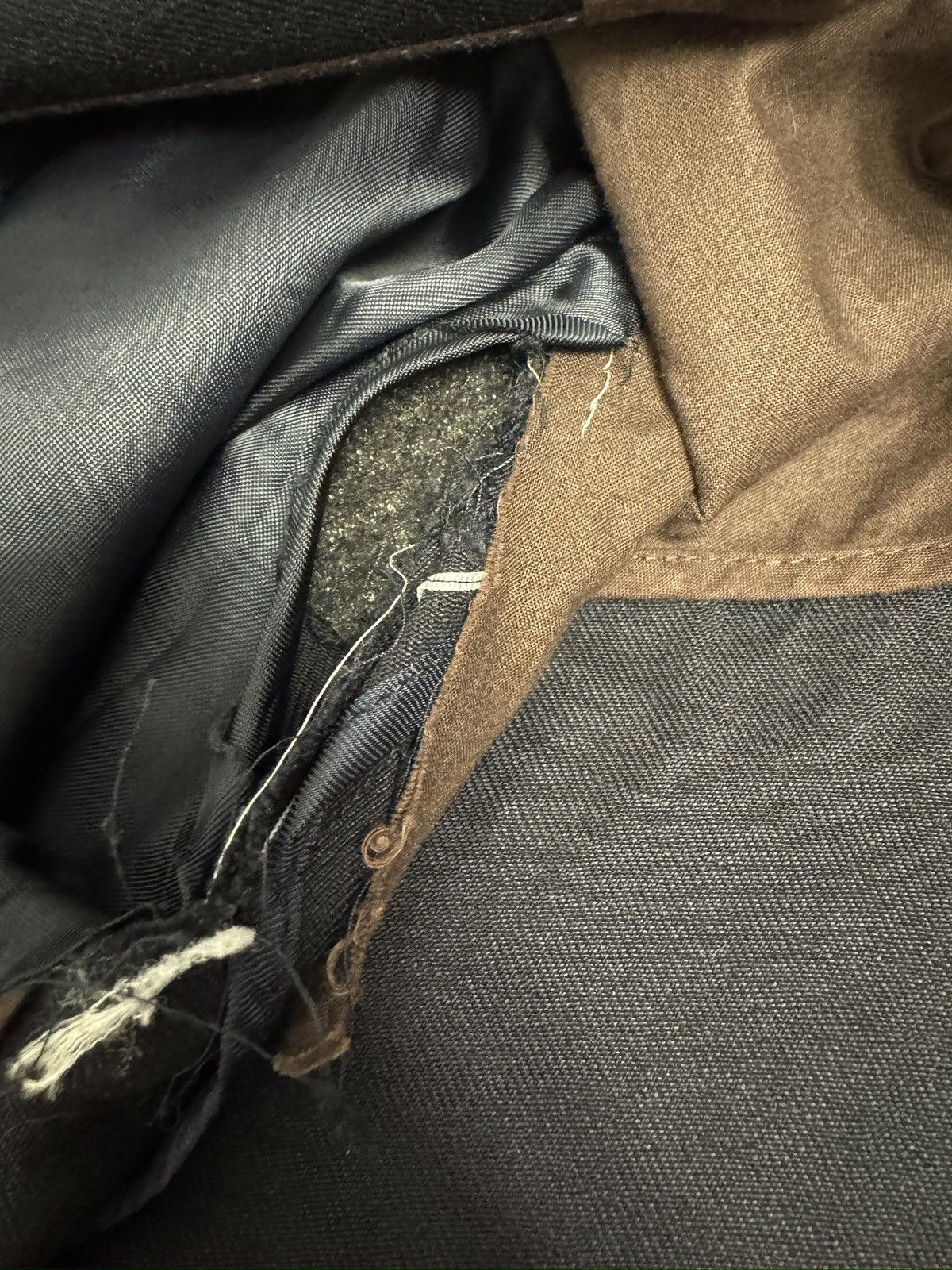Paul Smith PS Paul Smith Wool Linen Blend Patch Pocket Jacket Size 40R - 7 Thumbnail