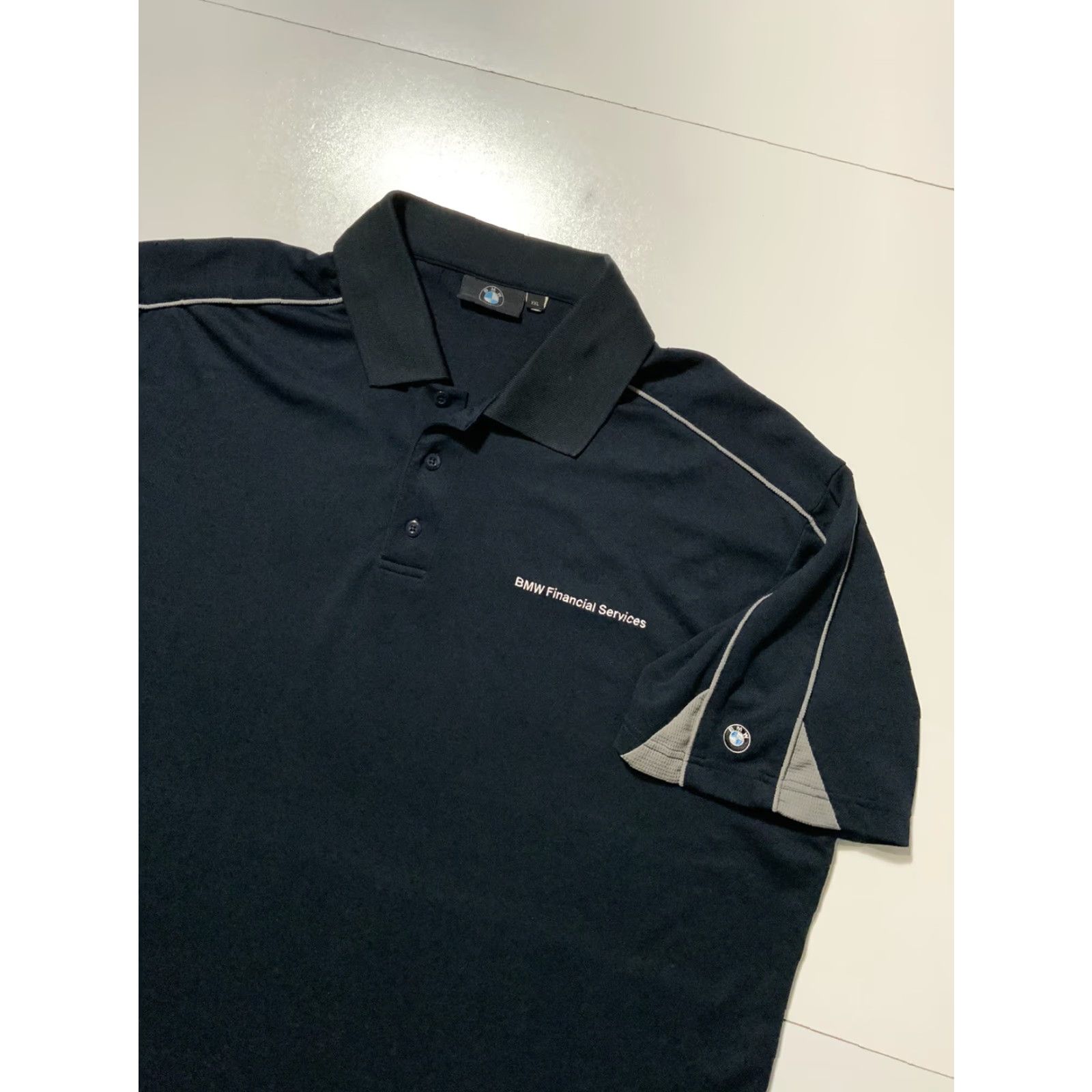 BMW BMW Vehicles Motorcycles Car Financial Services Navy Embroidered Polo Shirt XXL Men Blue Vehicles Motorcycle Polo Shirt Embroidered 2XL Size US XXL / EU 58 / 5 - 3 Thumbnail
