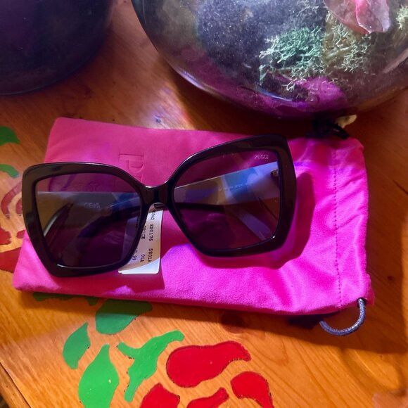 Emilio Pucci Pucci 58MM Geometric Sunglasses Size ONE SIZE - 12 Thumbnail