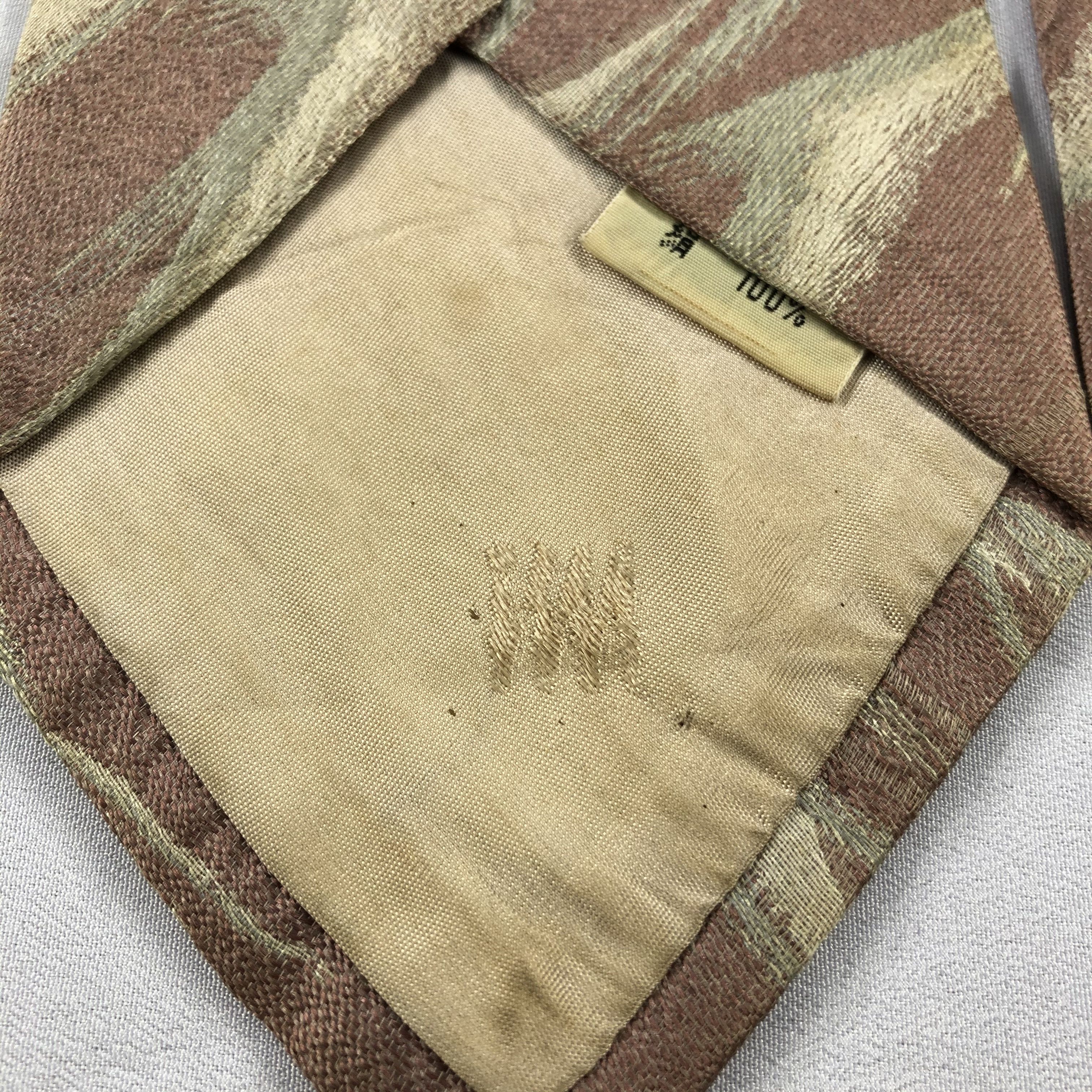 Issey Miyake × Japanese Brand × Vintage Issey Miyake Silk Neck Ties T91 Size ONE SIZE - 4 Thumbnail