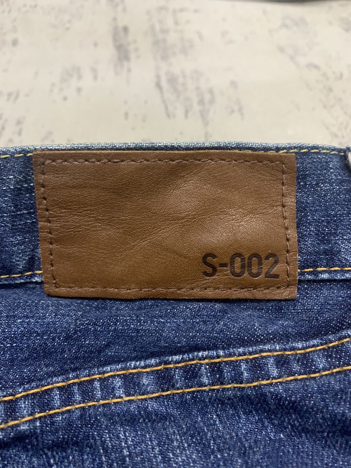 Japanese Brand Japanese Brand Distressed Blue Denim Straight Leg Jeans Size US 33 - 16 Thumbnail