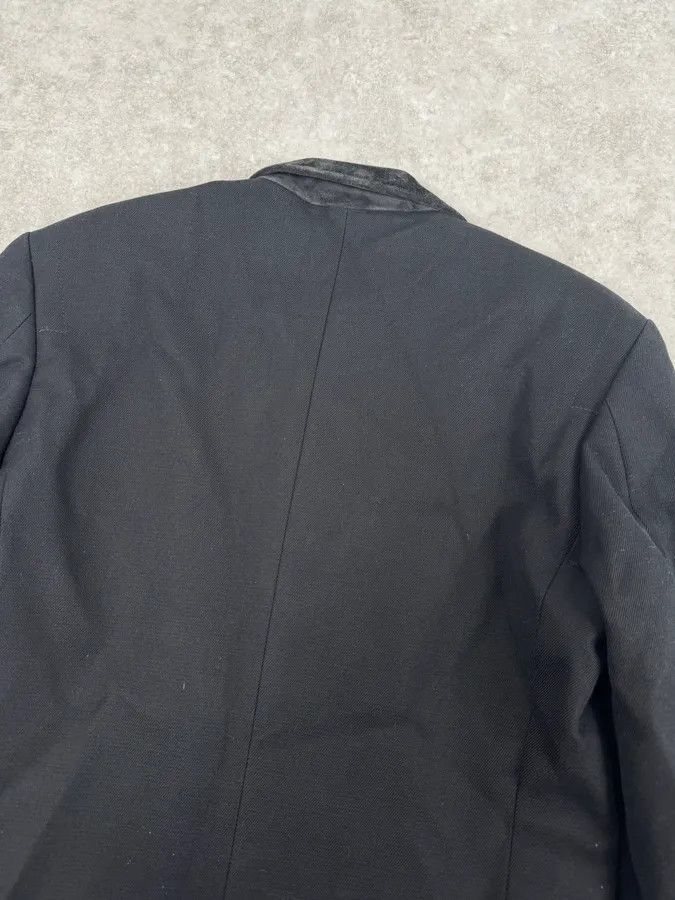 Yves Saint Laurent 2000s Yves Saint Laurent Black Classy Caban Jacket Size 42R - 8 Thumbnail