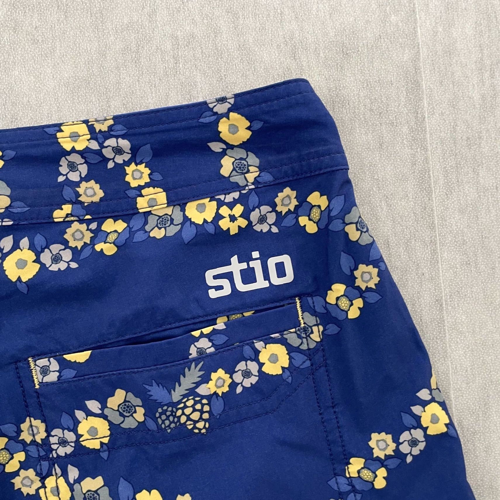Vintage Stio Shorts Adult 30 Blue Board Short Lightweight Pockets Drawstring Hiking Mens Size US 30 / EU 46 - 4 Thumbnail