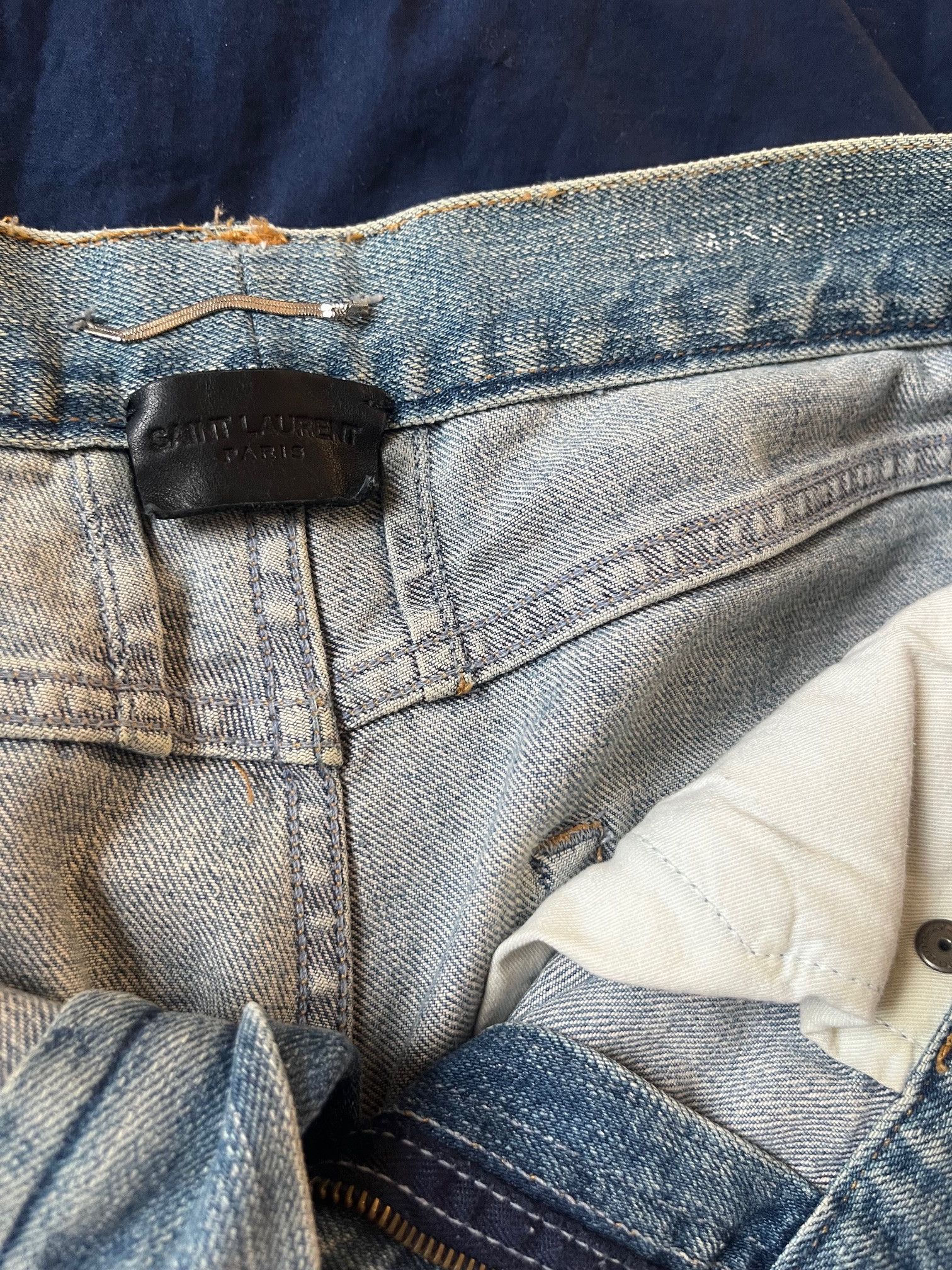 Saint Laurent Paris Saint Laurent Paris SLP Jeans Size US 33 - 5 Thumbnail
