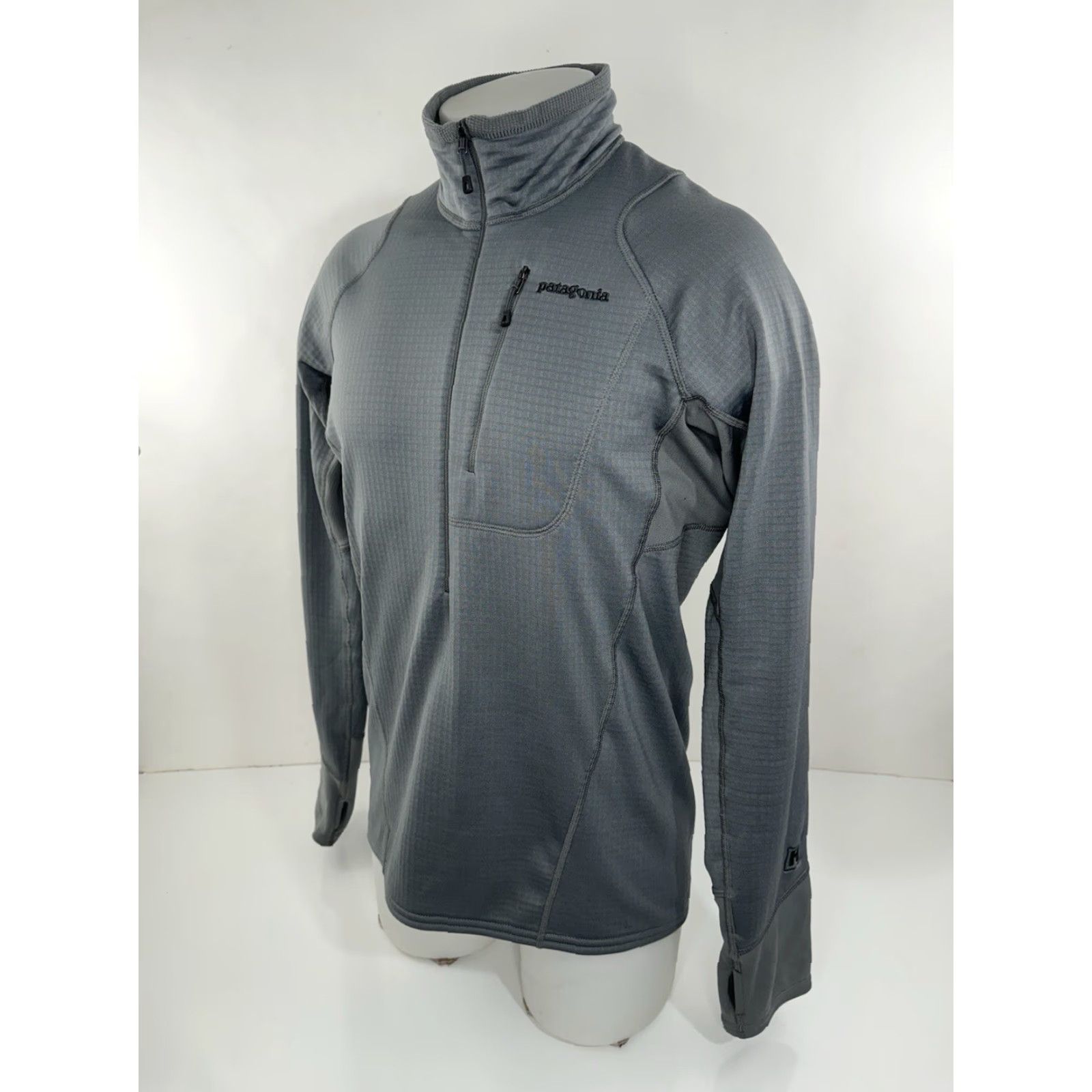 Patagonia PATAGONIA R1 Pullover POLARTEC Lightweight Active Jacket M Gray Mens Size M Size US M / EU 48-50 / 2 - 2 Thumbnail