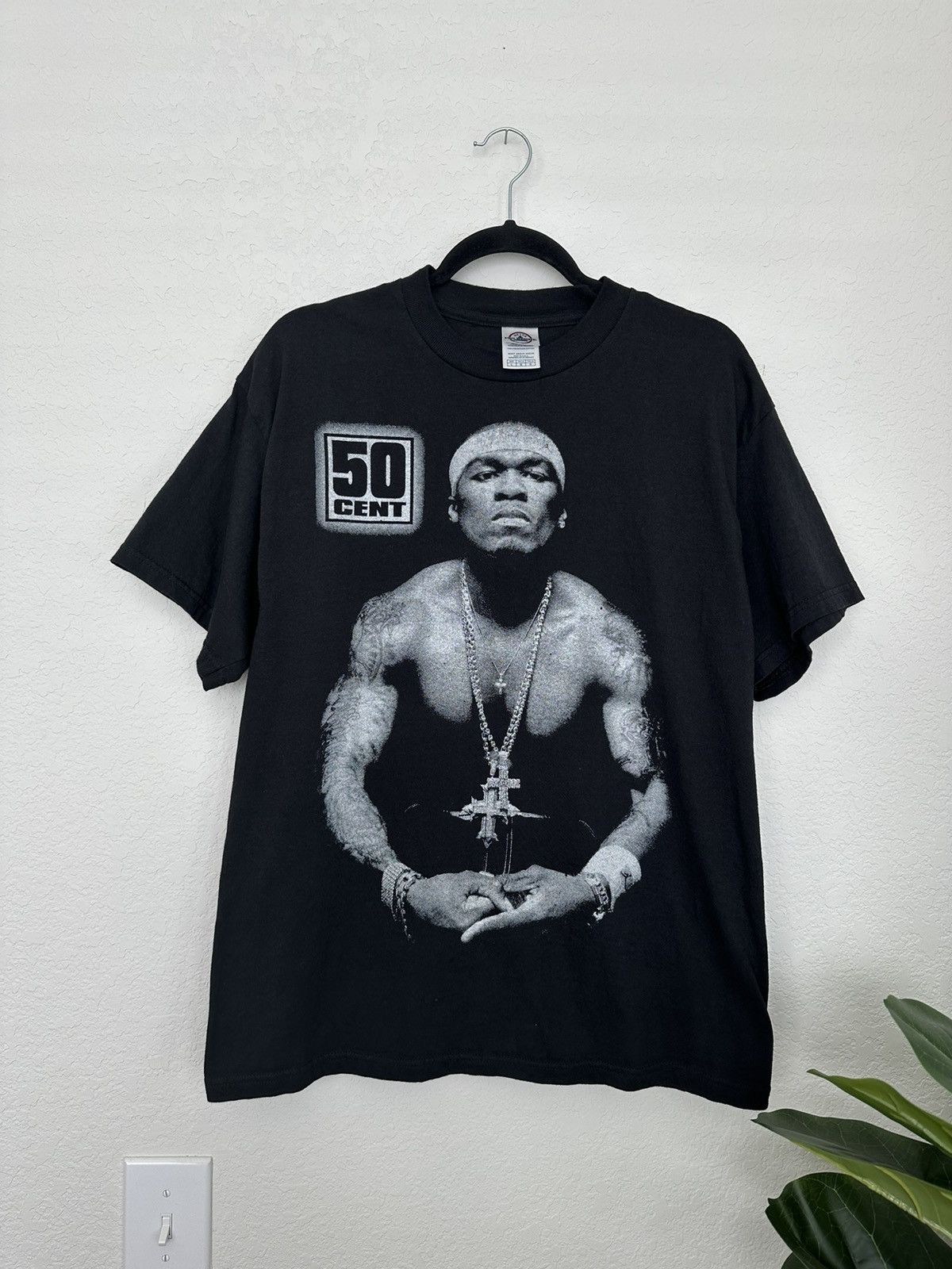 50 Cent × Rap Tees × Vintage 50 Cent Rap Tee Vintage Y2K Size US L / EU 52-54 / 3 - 1 Thumbnail