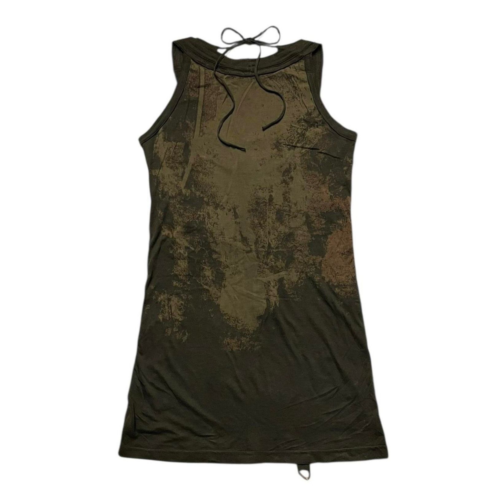 Salvage NWOT Vintage Y2K Salvage grunge punk goth lace-up tank dress Size L / US 10 / IT 46 - 2 Thumbnail