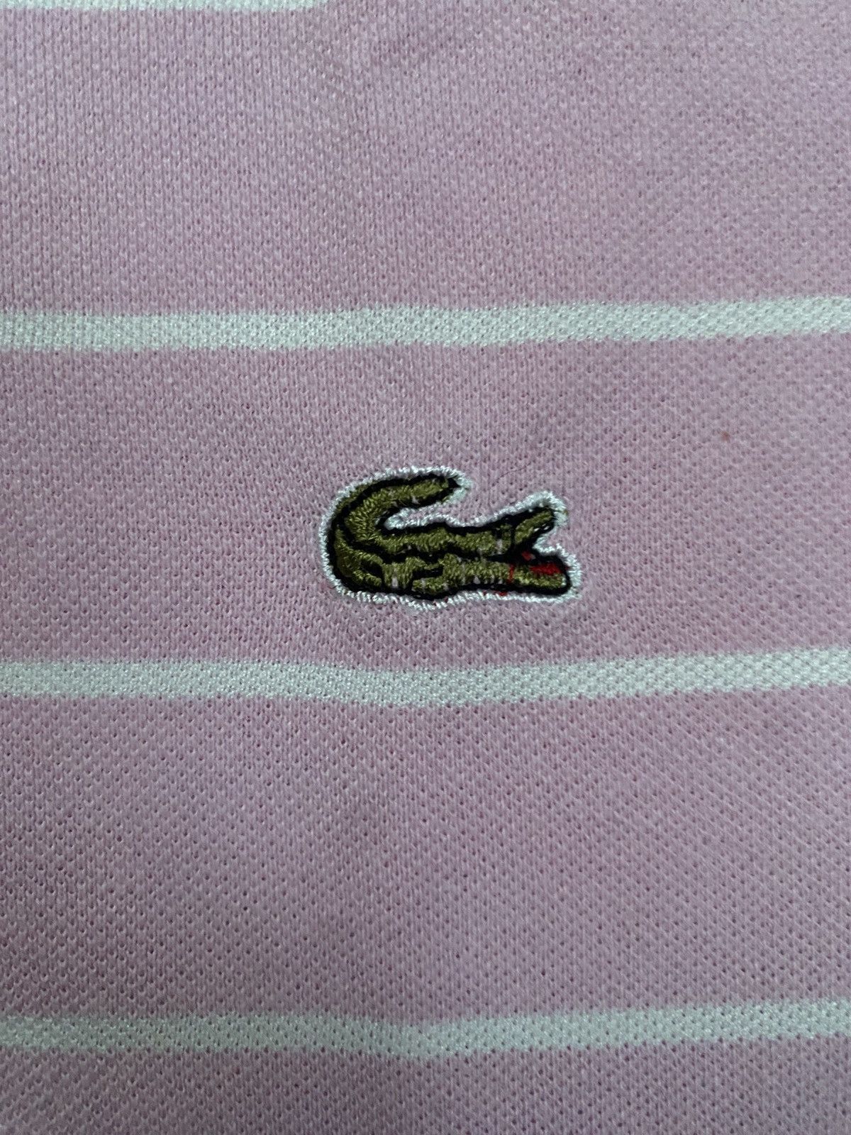 Lacoste Lacoste Pink Striped Polo Shirt – Size S Size US S / EU 44-46 / 1 - 5 Thumbnail