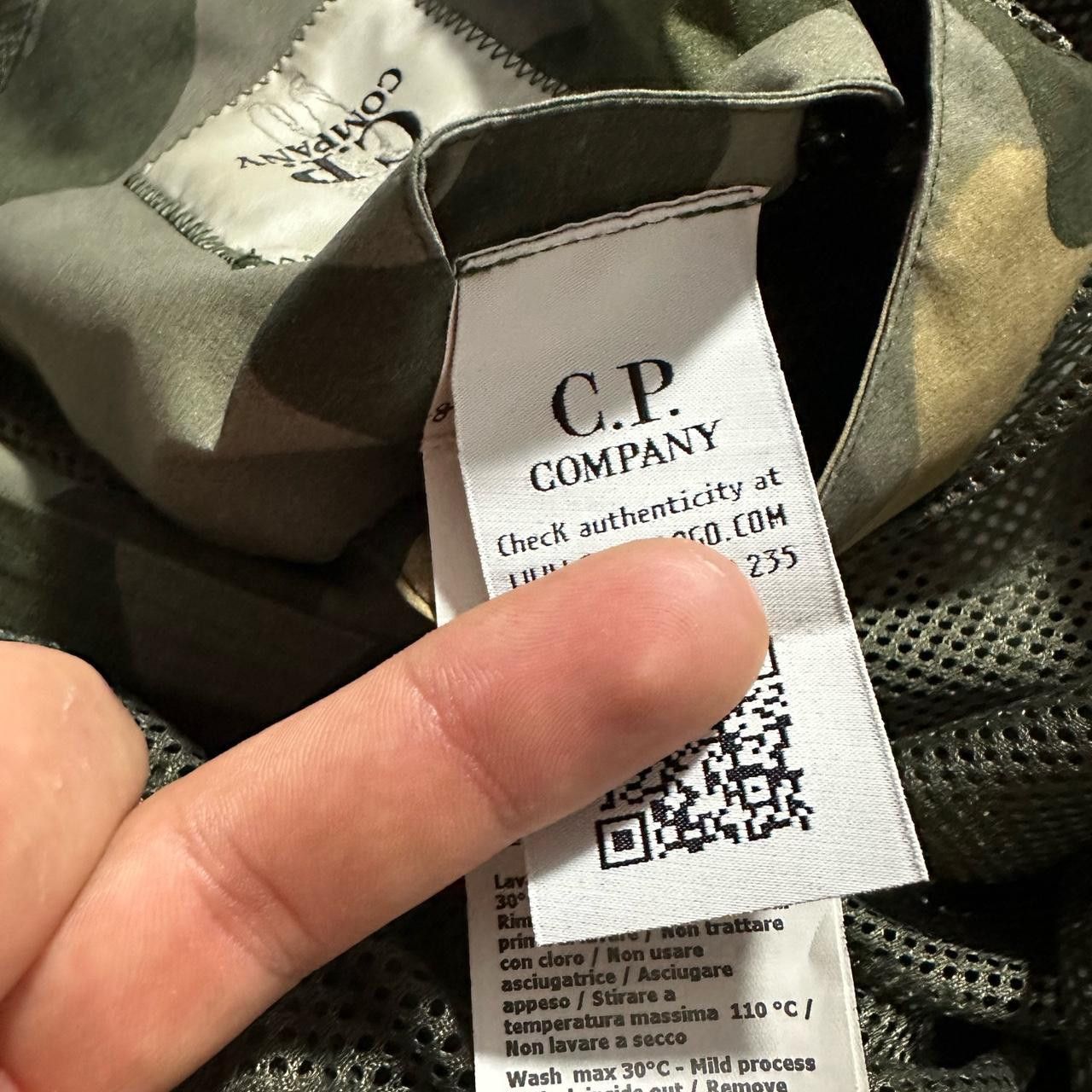 C.P. Company CP Company Pro Tek Camouflage Zip Up Micro Lens Jacket Size US L / EU 52-54 / 3 - 5 Thumbnail