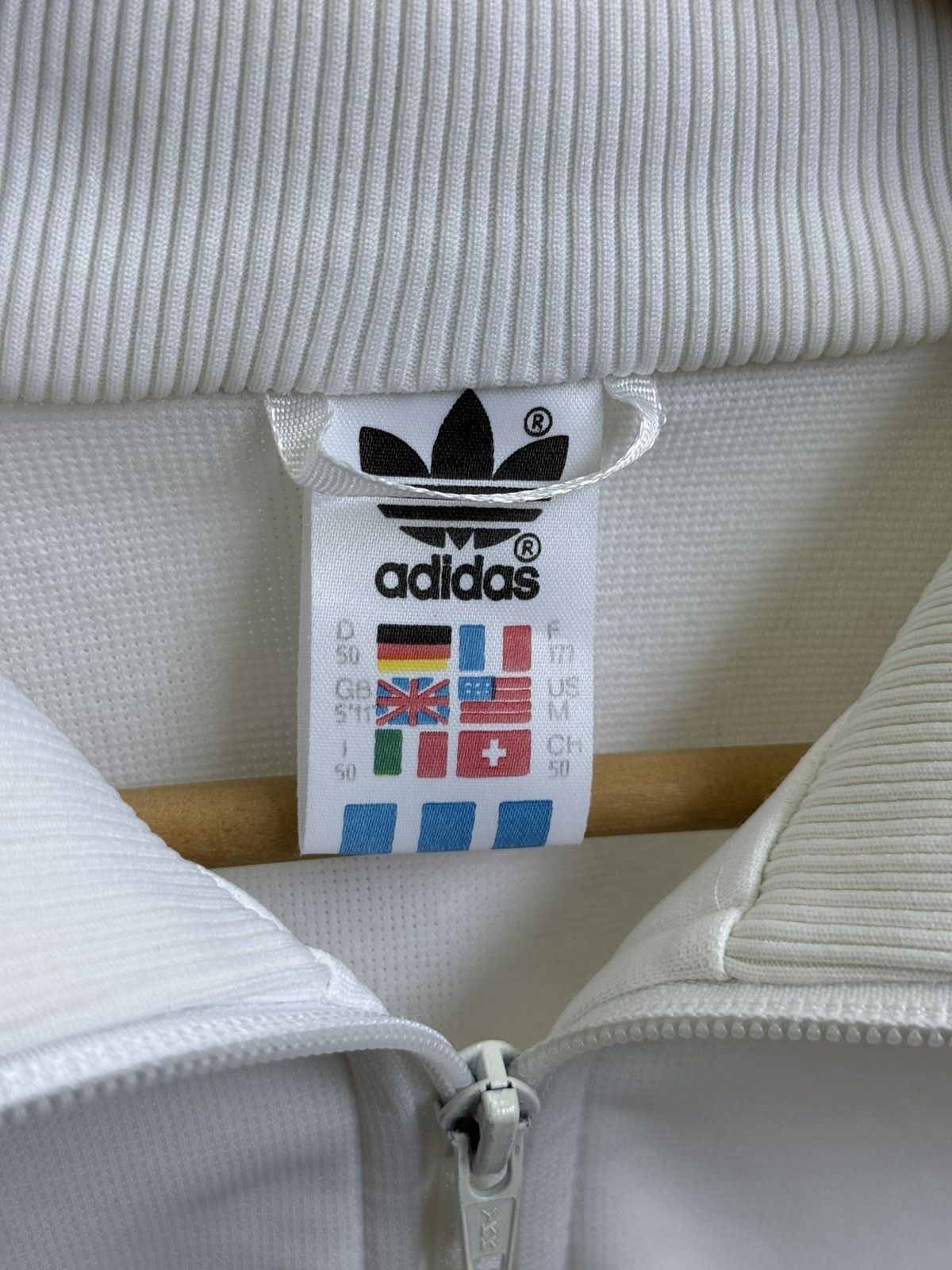 Adidas Vintage 80s Adidas Made In West Germany Track Jacket Size US M / EU 48-50 / 2 - 4 Thumbnail