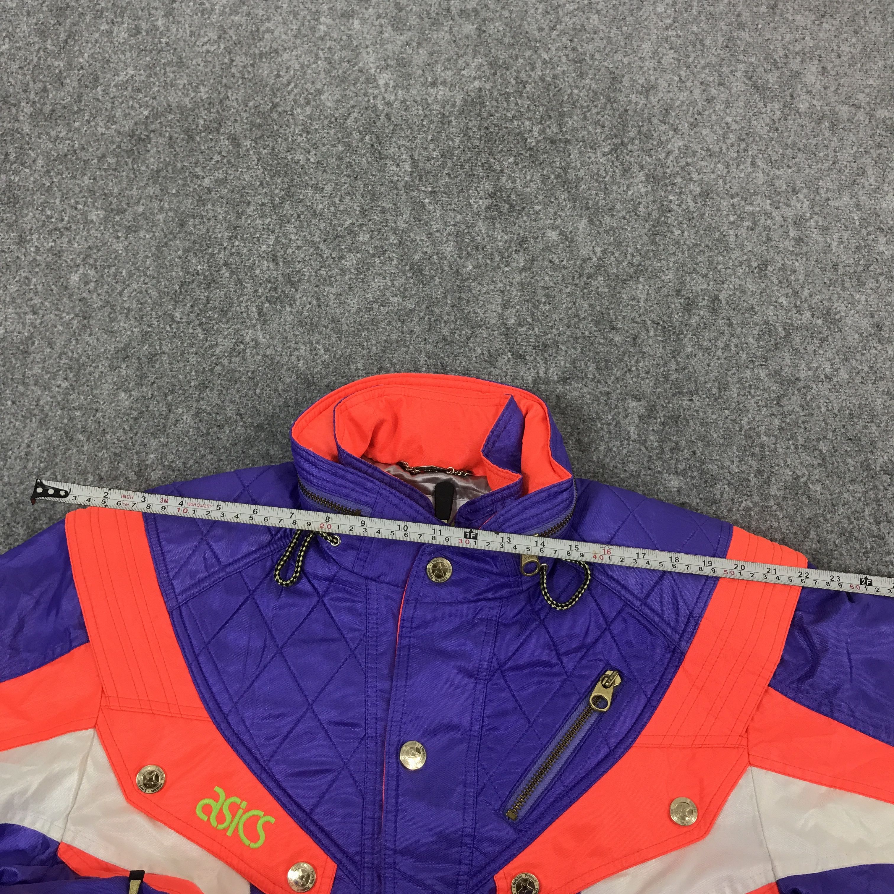 Asics × Japanese Brand × Sports Specialties VINTAGE ASICS SKI RACING MULTICOLOU JACKET Size US L / EU 52-54 / 3 - 10 Thumbnail