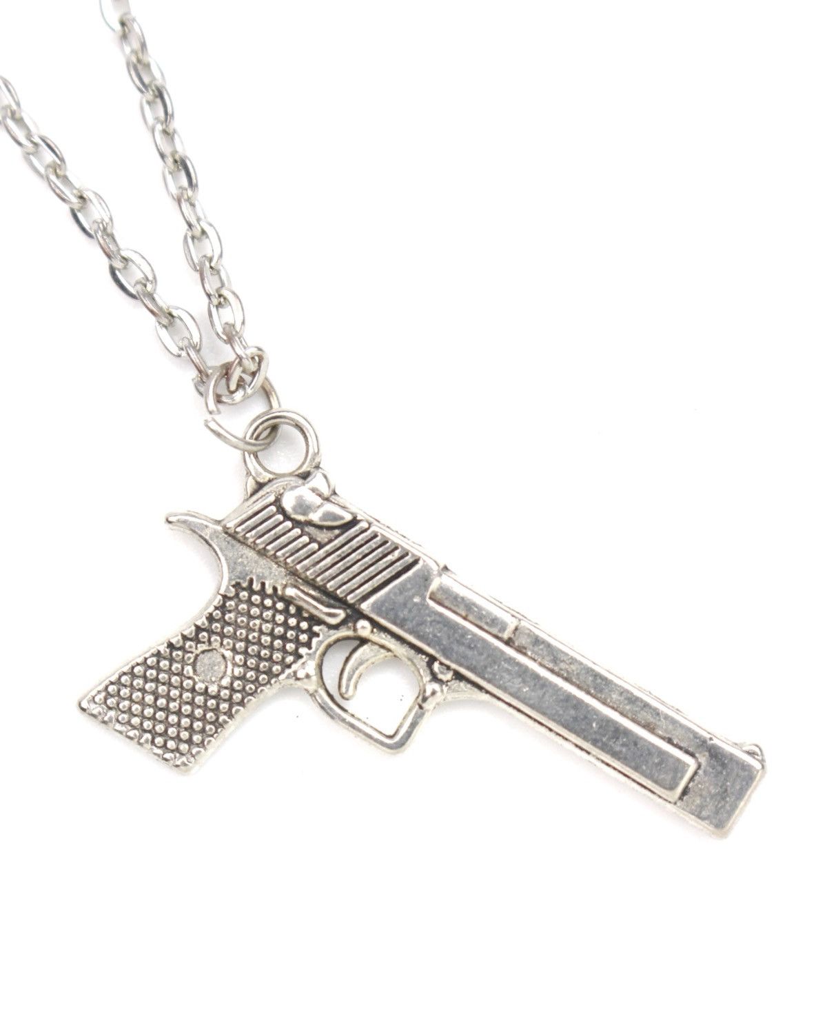 Vintage 2000S JAPANESE MADE COLD STEEL PISTOL NECKLACE Size ONE SIZE - 3 Thumbnail