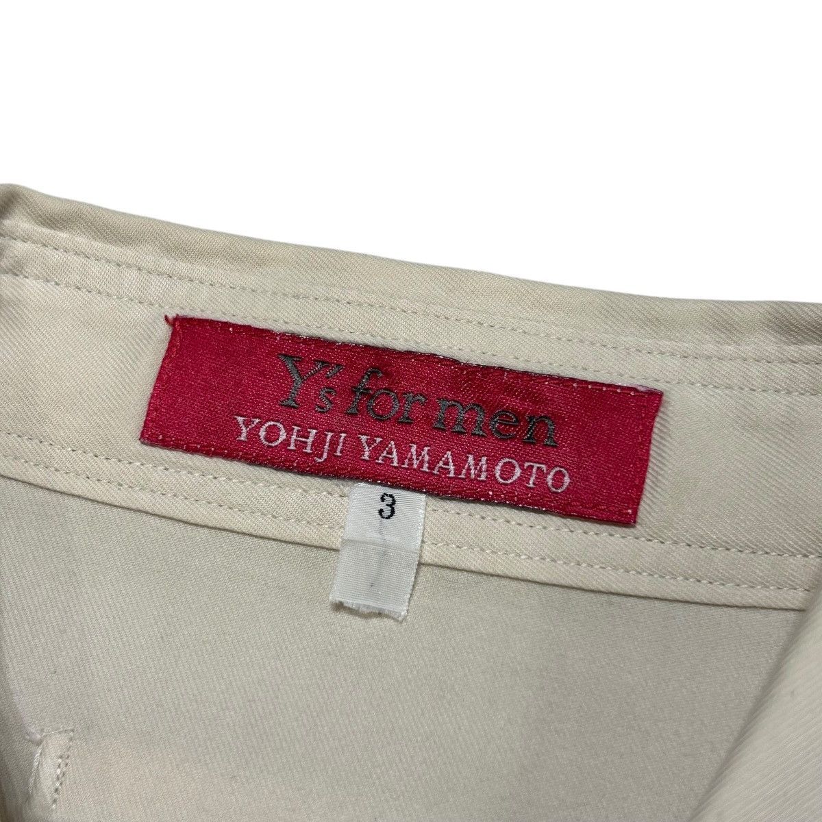 Yohji Yamamoto 563 90s Yohji Yamamoto Y's for men shirt archive vintage Size US M / EU 48-50 / 2 - 10 Thumbnail