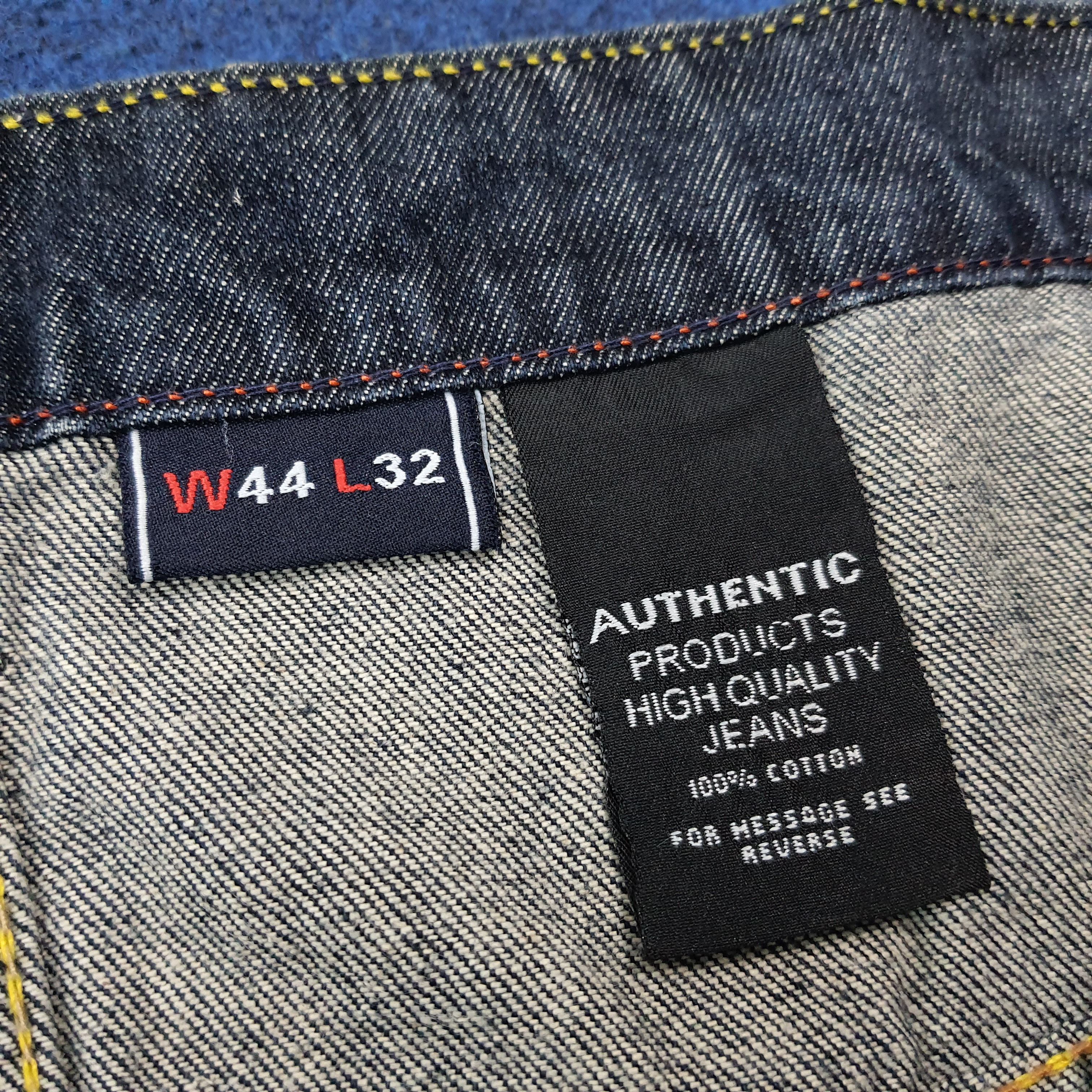 Ed Hardy Vintage Ed Hardy Skull Embroidered Custom Logo Jeans C272N18 Size US 43 - 13 Thumbnail