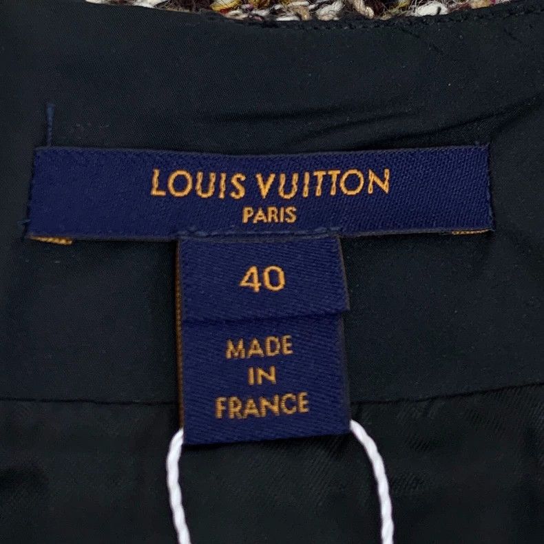 Louis Vuitton Louis Vuitton Brown logo wool knit casual skirt Size 39" - 7 Thumbnail