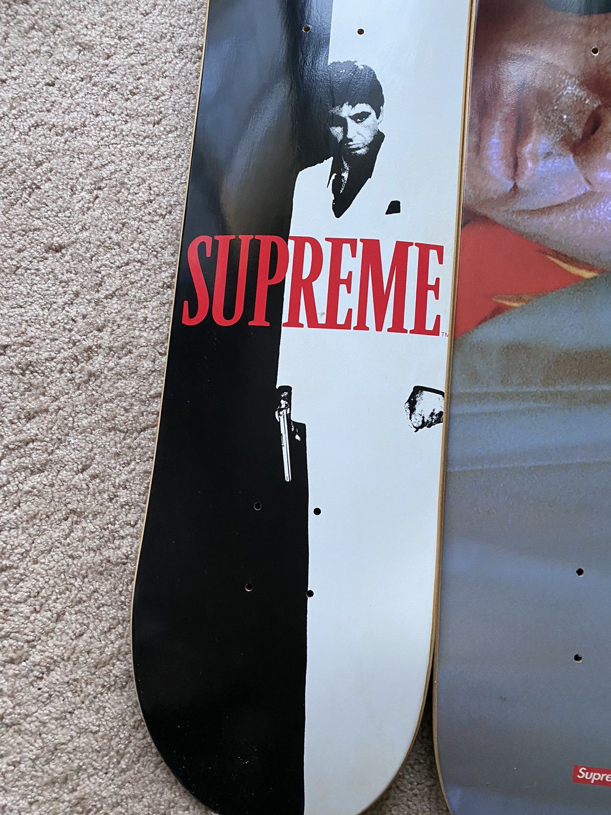 Supreme Supreme Scarface skate deck set of 2 authentic Size ONE SIZE - 5 Thumbnail