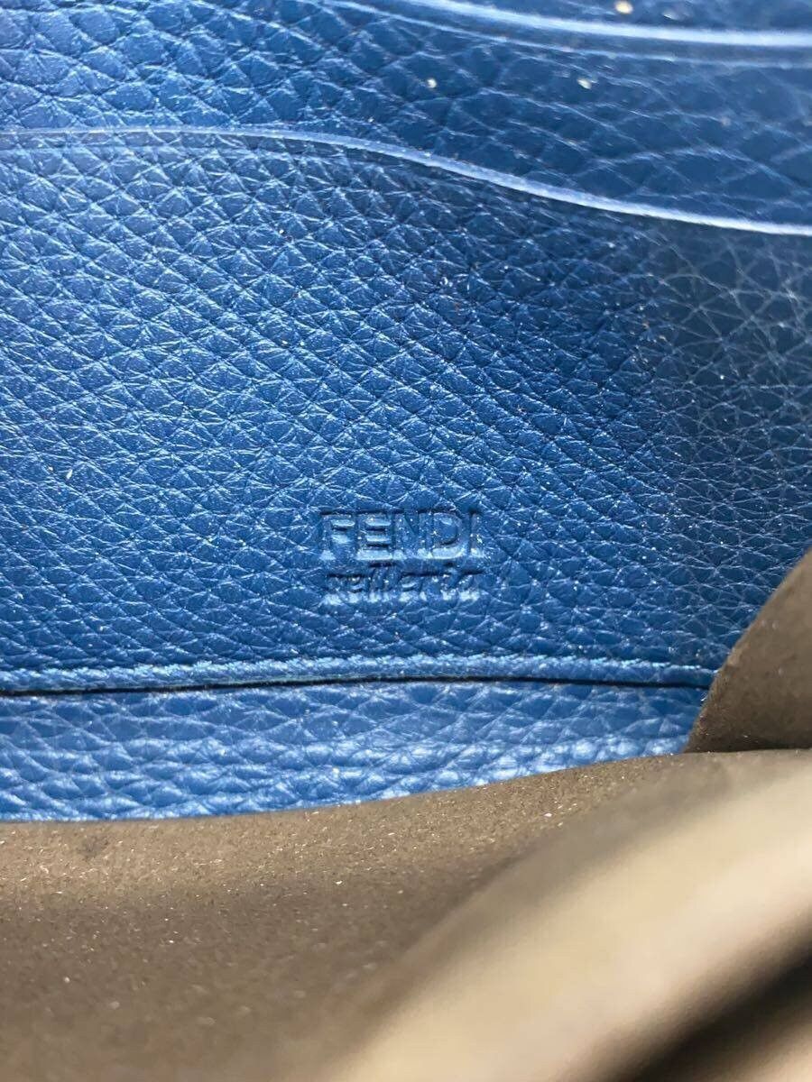 Fendi Fendi Leather Long Wallet Navy Size ONE SIZE - 3 Thumbnail