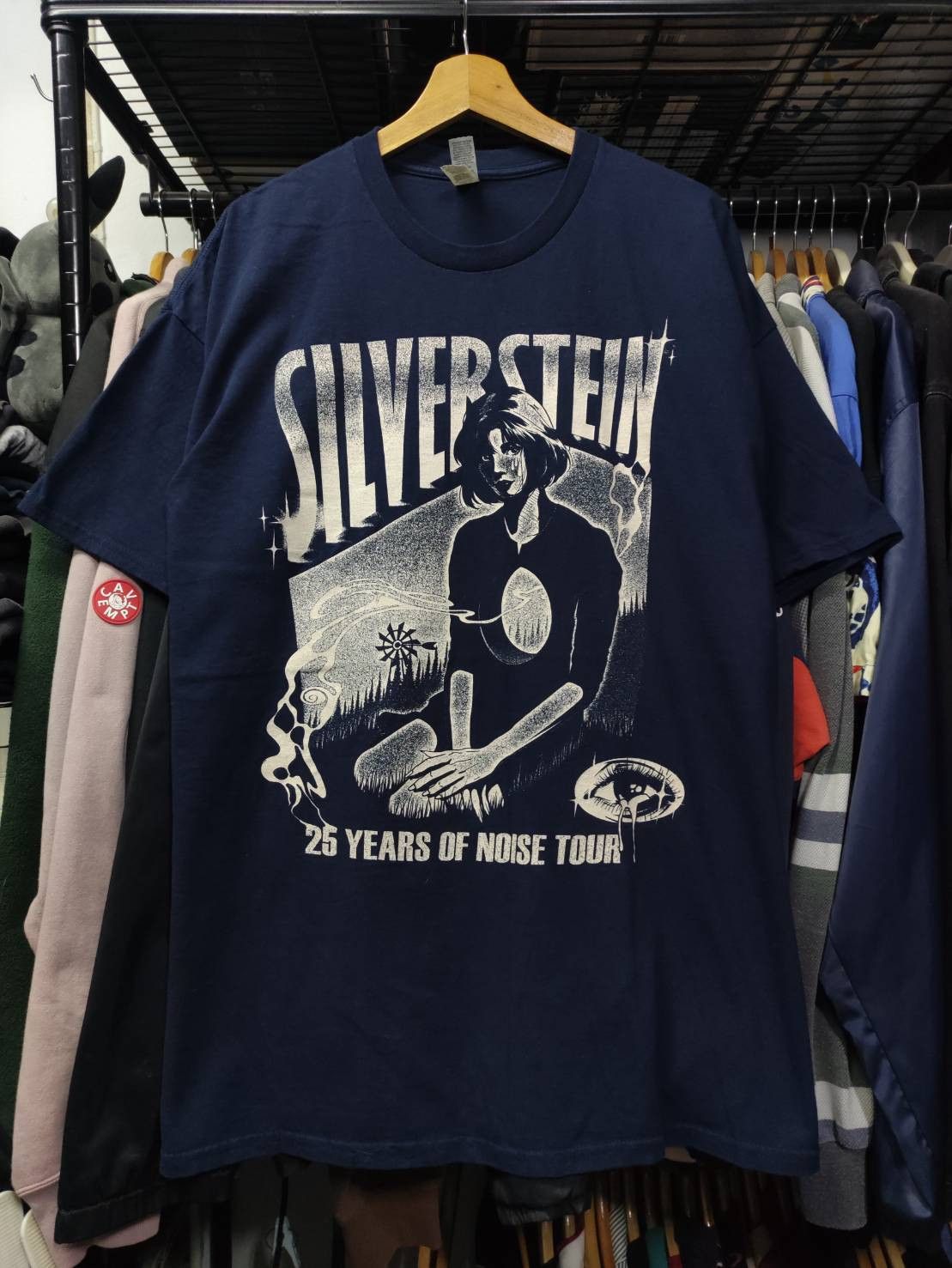 Band Tees Silverstein Band 25 Years of Noise Tour T-Shirt Size US XXL / EU 58 / 5 - 2 Thumbnail