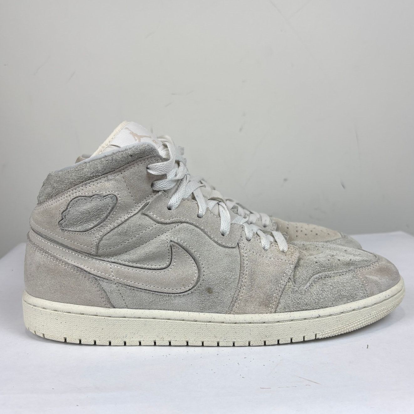 Jordan Brand × Nike Nike Air Jordan 1 Mid SE Craft Pale Shoes Sneakers Men's 11 Size US 11 / EU 44 - 3 Thumbnail