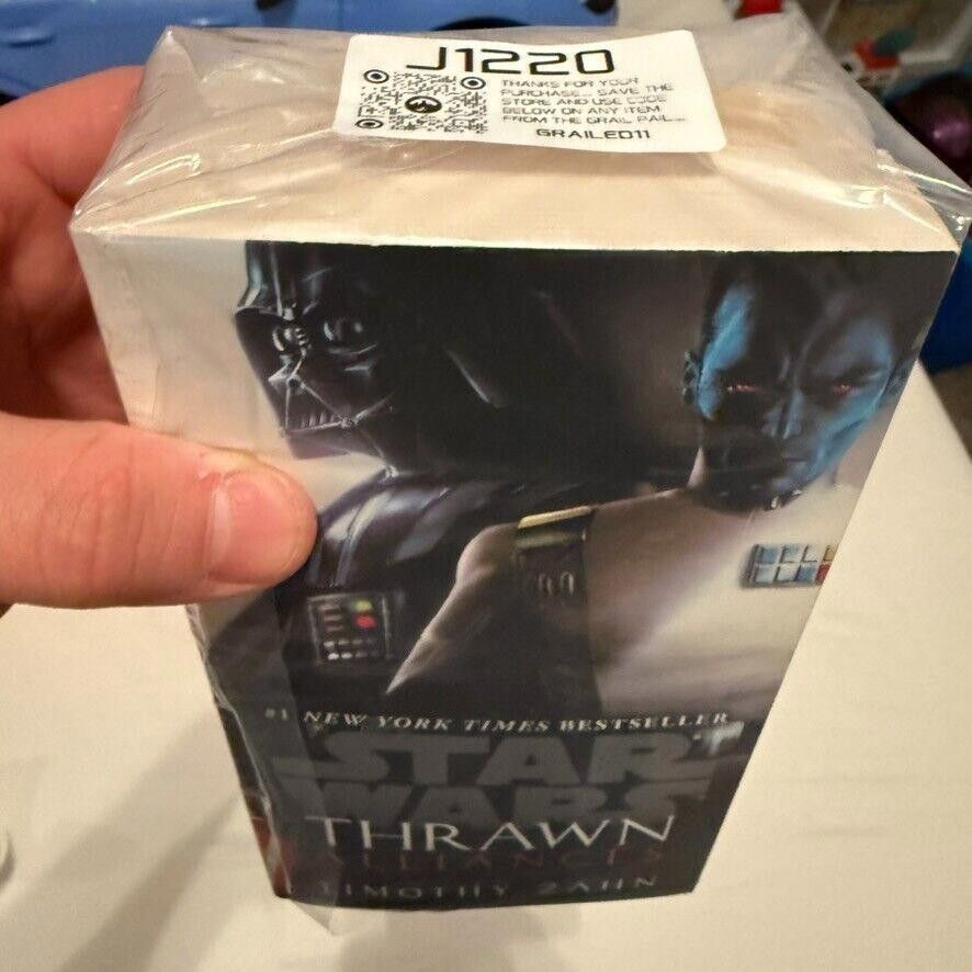 Designer Lot of 2 Star Wars Thrawn Books Rare First Printing MME Zahn Size ONE SIZE - 8 Thumbnail