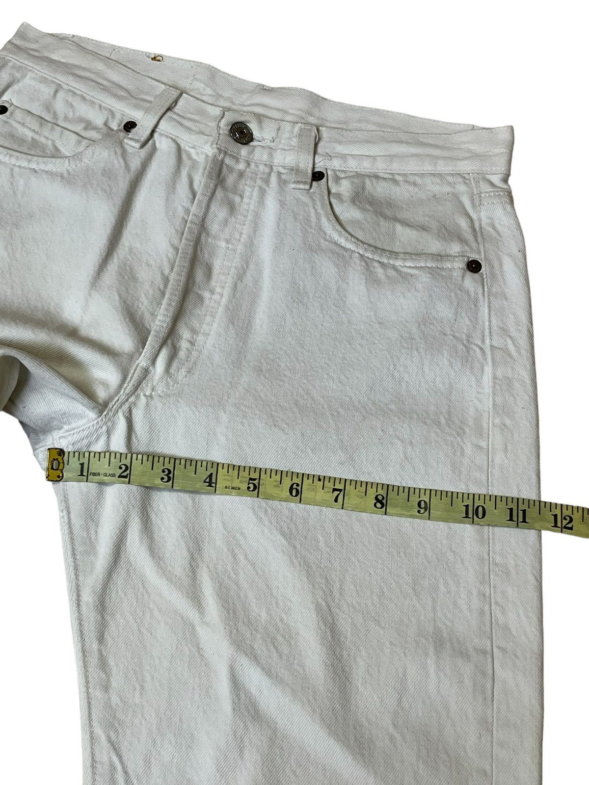 Levi's VINTAGE 80s LEVI’S 501-0651 MADE IN USA WHITE JEANS Size US 29 - 14 Thumbnail
