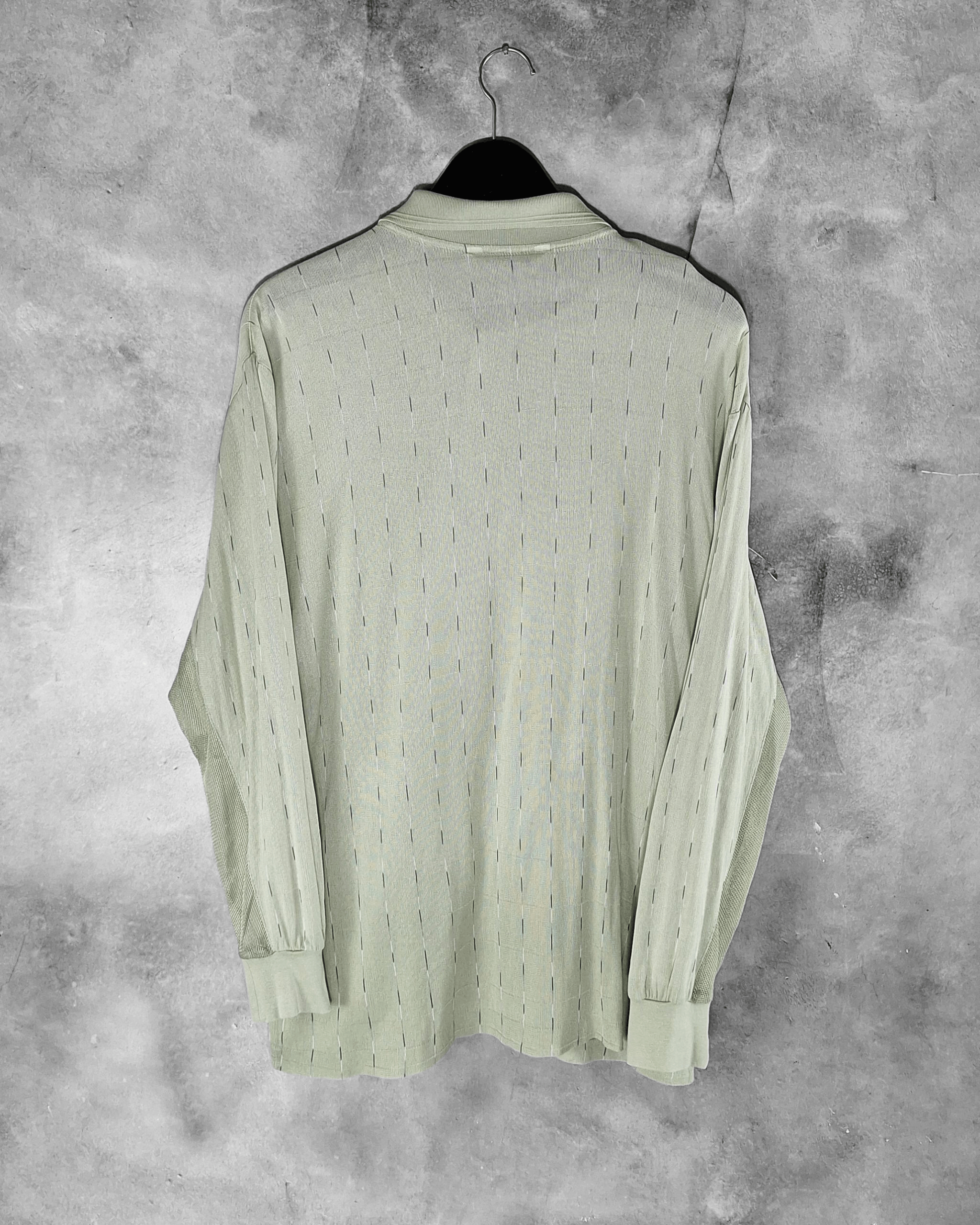 Balenciaga Vintage Balenciaga Longsleeve Polo Shirt Size US L / EU 52-54 / 3 - 6 Thumbnail