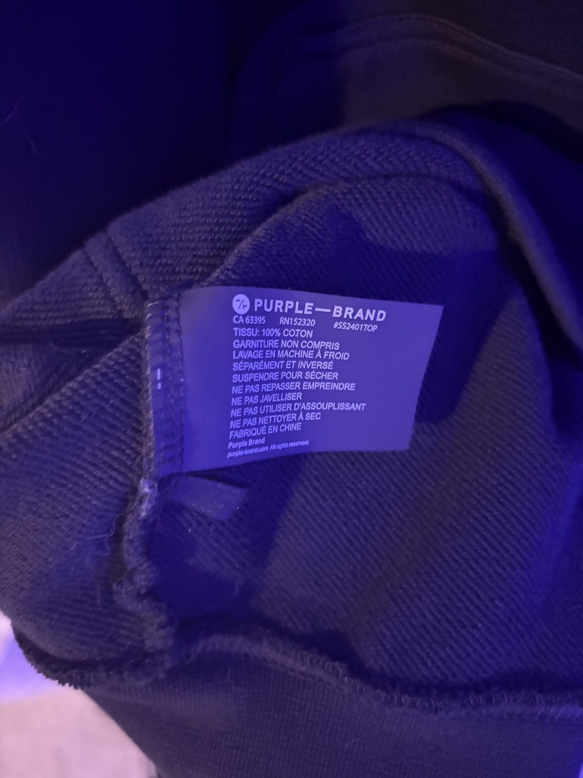 Purple Brand Purple Brand Angel Hoodie Size US XL / EU 56 / 4 - 4 Thumbnail