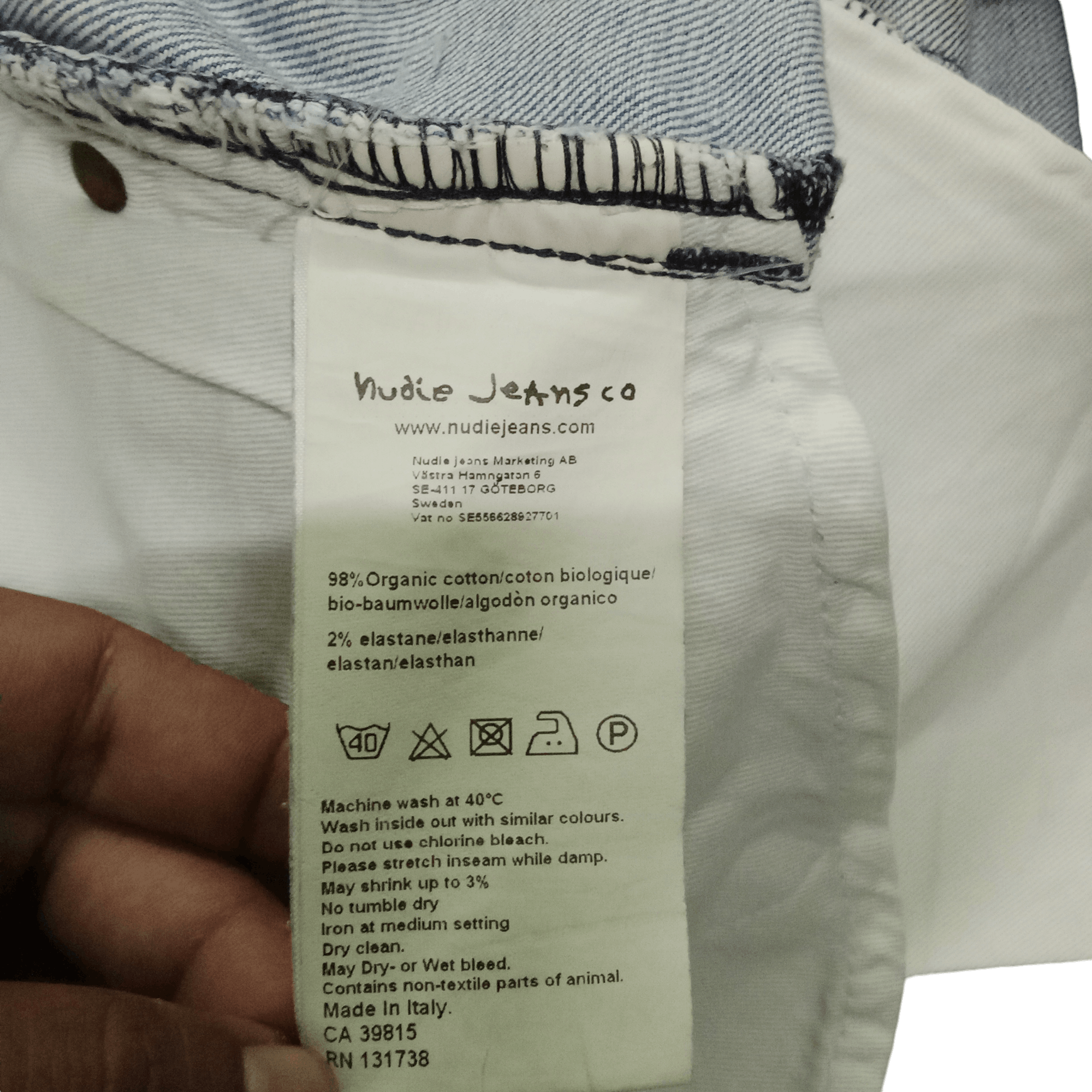 Designer × Nudie Jeans Nudie jeans pant Size US 32 / EU 48 - 11 Thumbnail