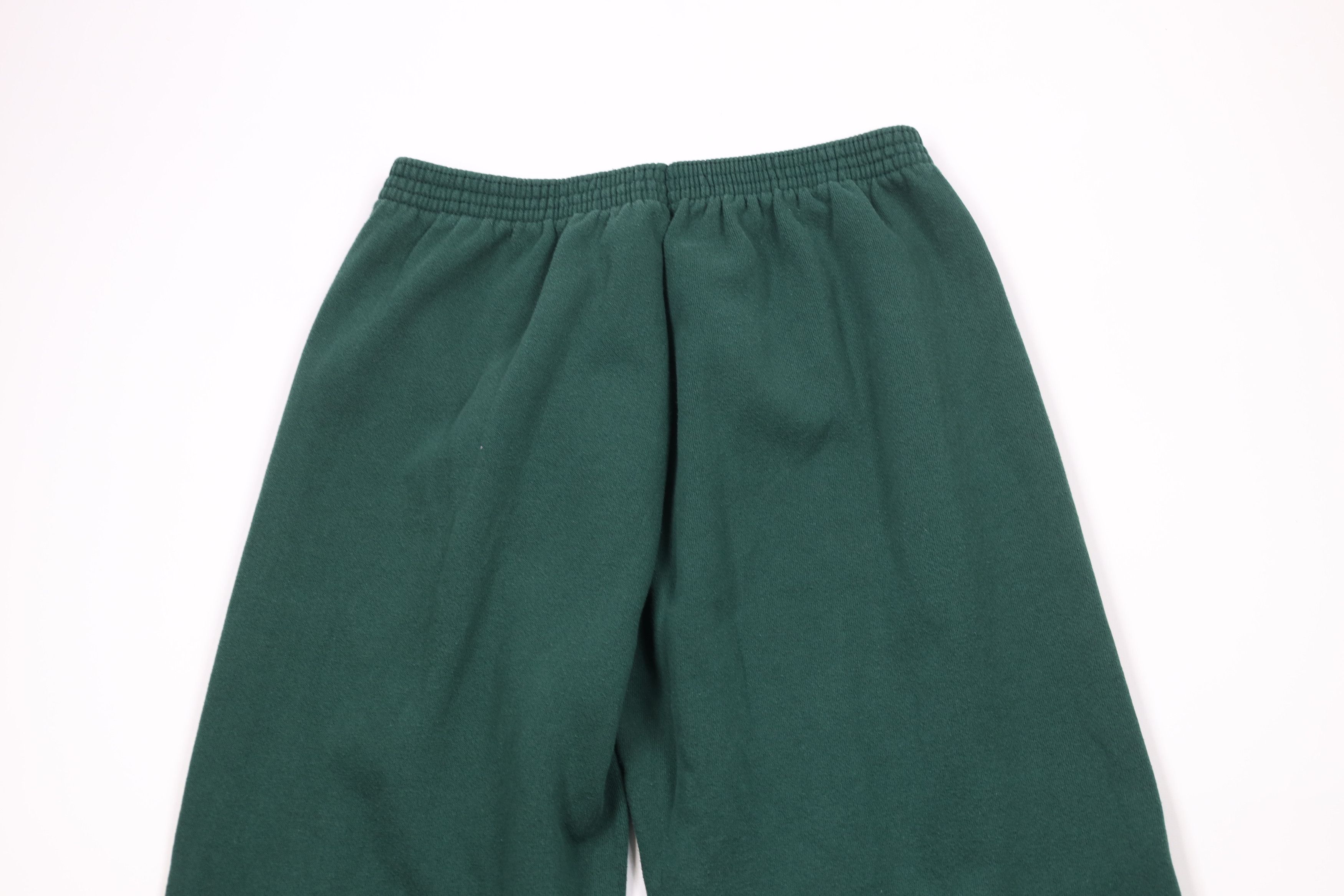 Vintage Vintage 90s Streetwear Cuffed Sweatpants Joggers Green USA Size US 36 / EU 52 - 8 Thumbnail
