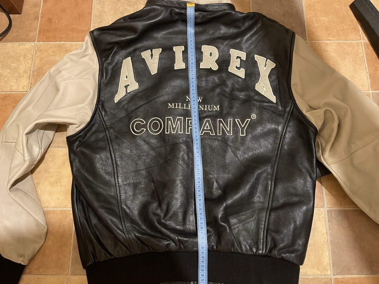 Avirex AVIREX leather jacket, New Millennium, vintage 90s hip hop M Size US M / EU 48-50 / 2 - 10 Thumbnail