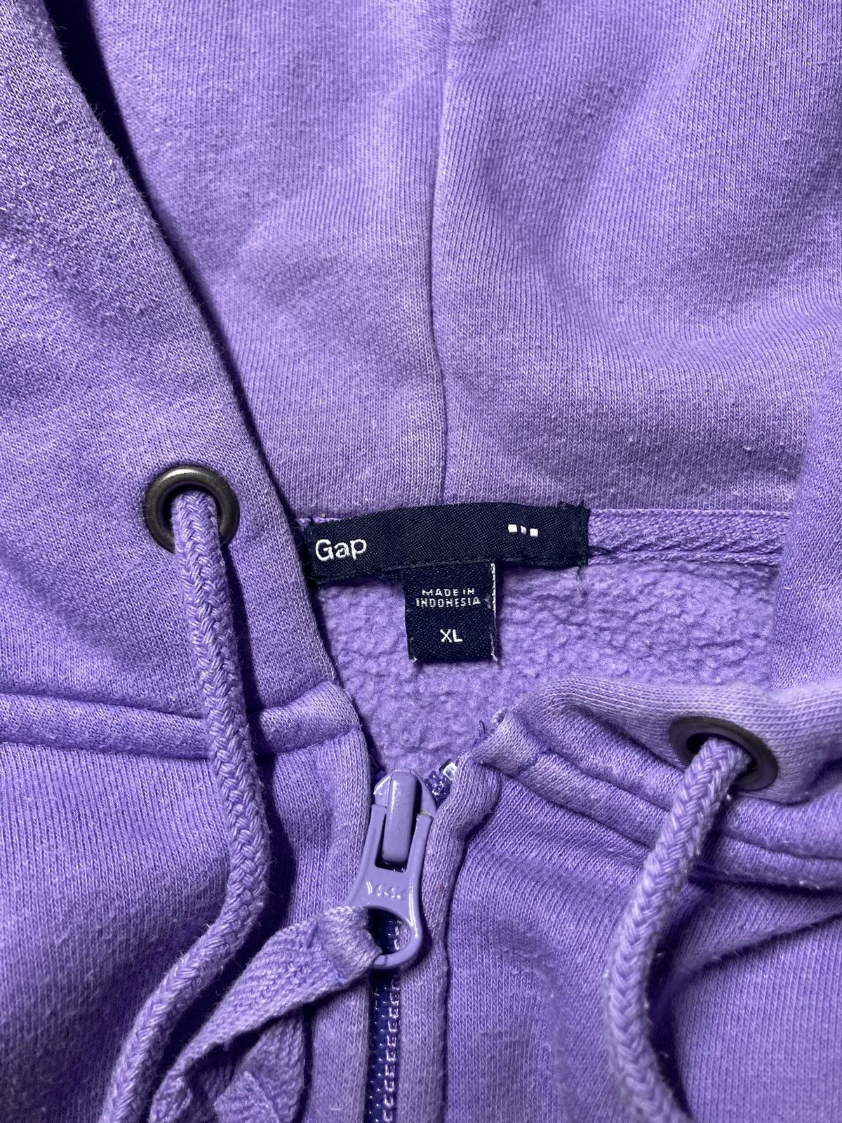 Gap × Vintage ⛩️ Gap Vintage Purple center logo Hoodie Y2K style baggy 90s Size US S / EU 44-46 / 1 - 4 Thumbnail
