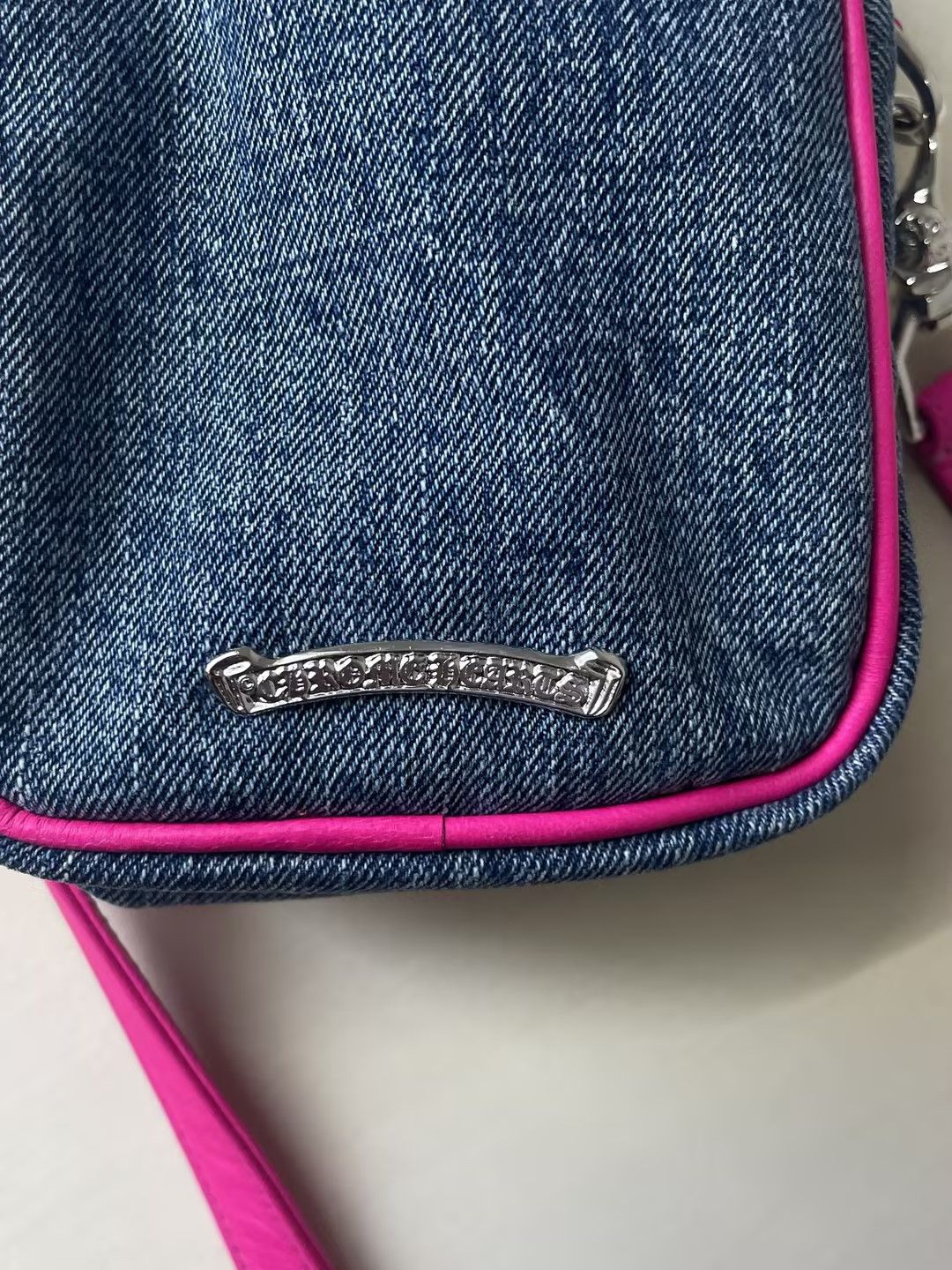 Chrome Hearts Chrome Hearts Multcolor Denim Cross Patch Taka Bag Size ONE SIZE - 7 Thumbnail